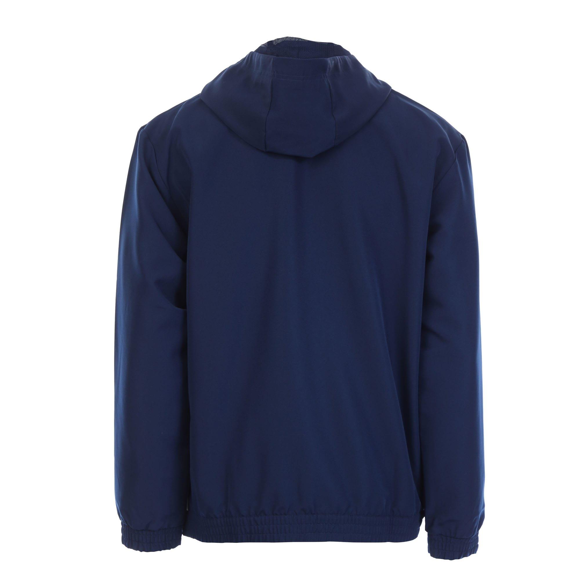 Blue - adidas - Tiro Essentials Woven Hoodie - 2
