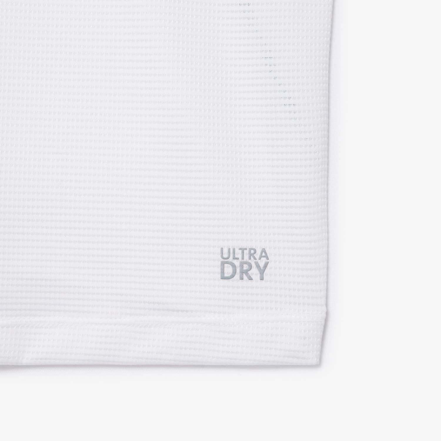 White - Lacoste - Tennis x Novak Djokovic Regular-Fit Polo Shirt - 3