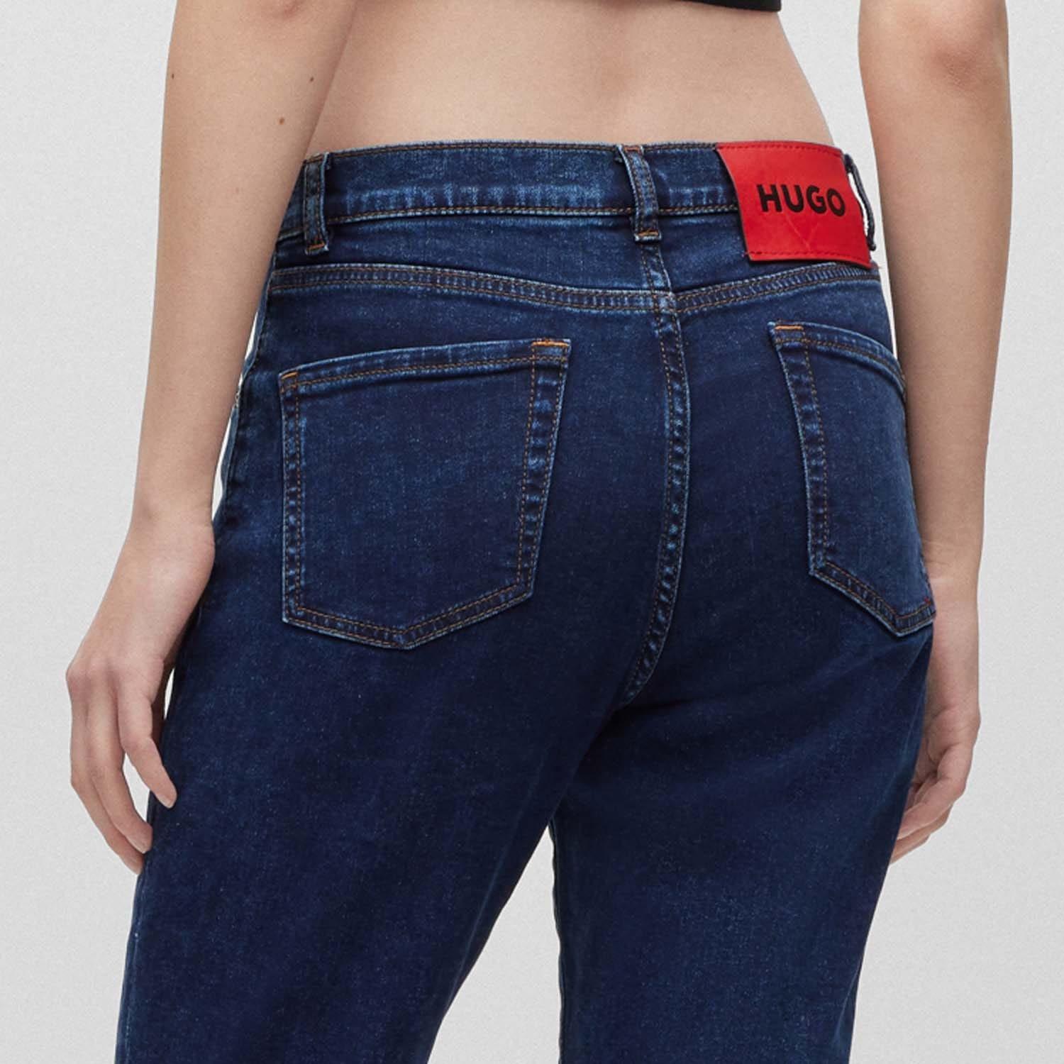 Navy - Hugo - 934 Slim-Fit Jeans - 3