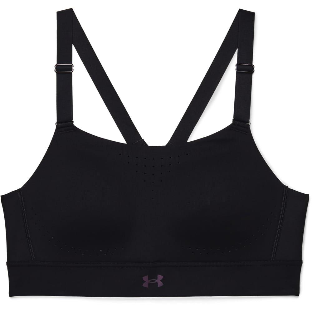 Black - Under Armour - UA Rush High Sports Bra - 3