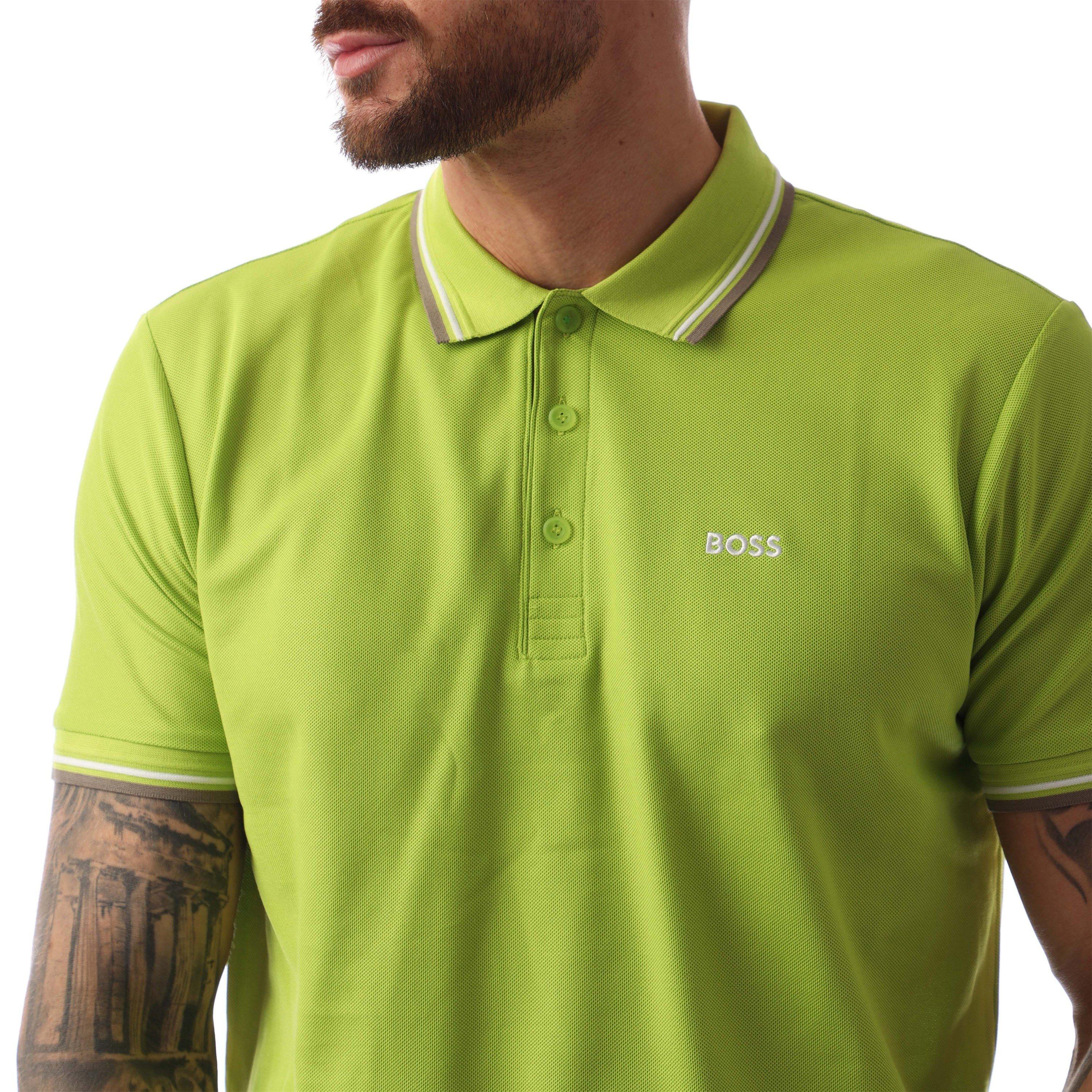Green - Boss - Paddy Pro Polo Shirt - 4