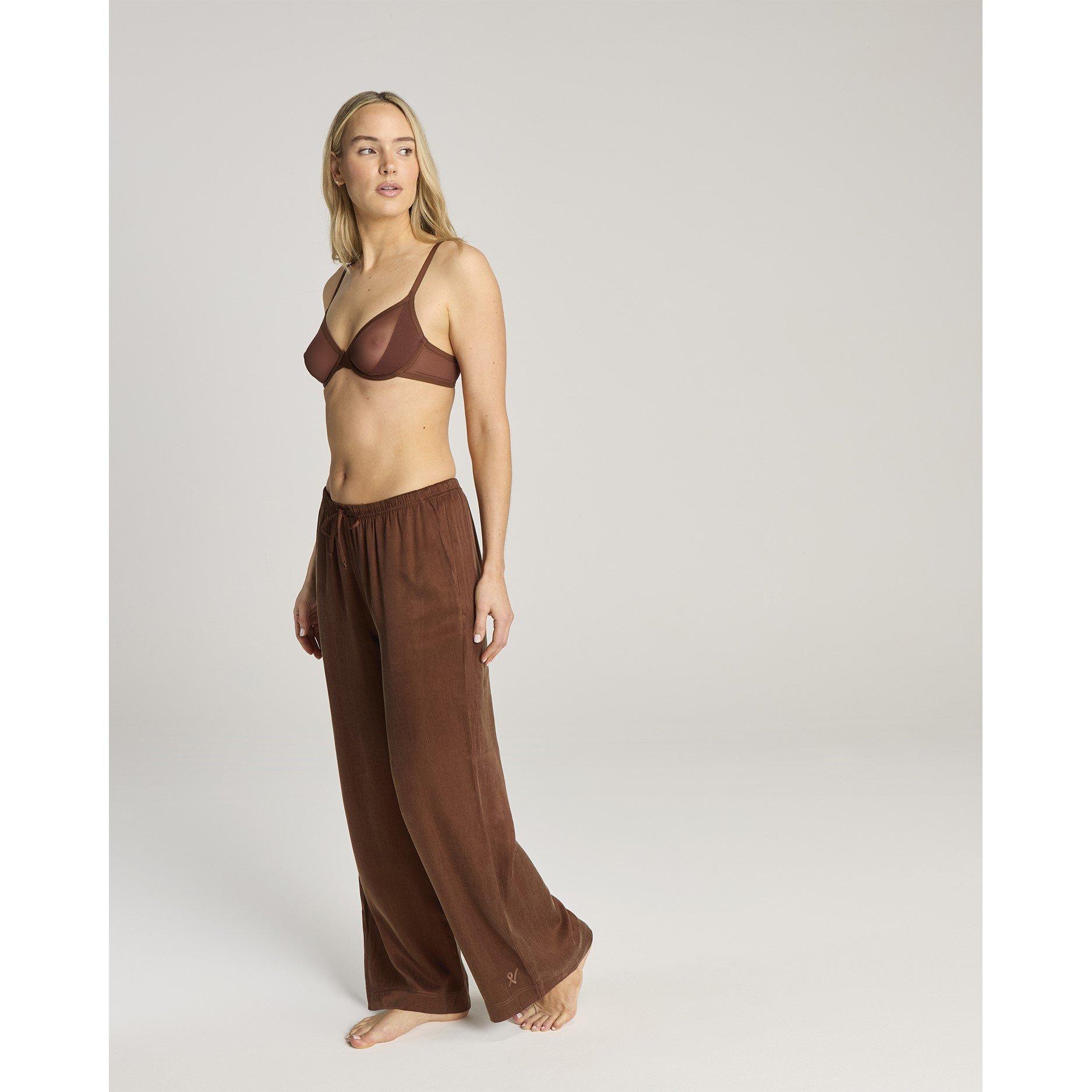 Cocoa - Nudea - Eco-Luxe Drawstring Trouser - Cocoa - 3