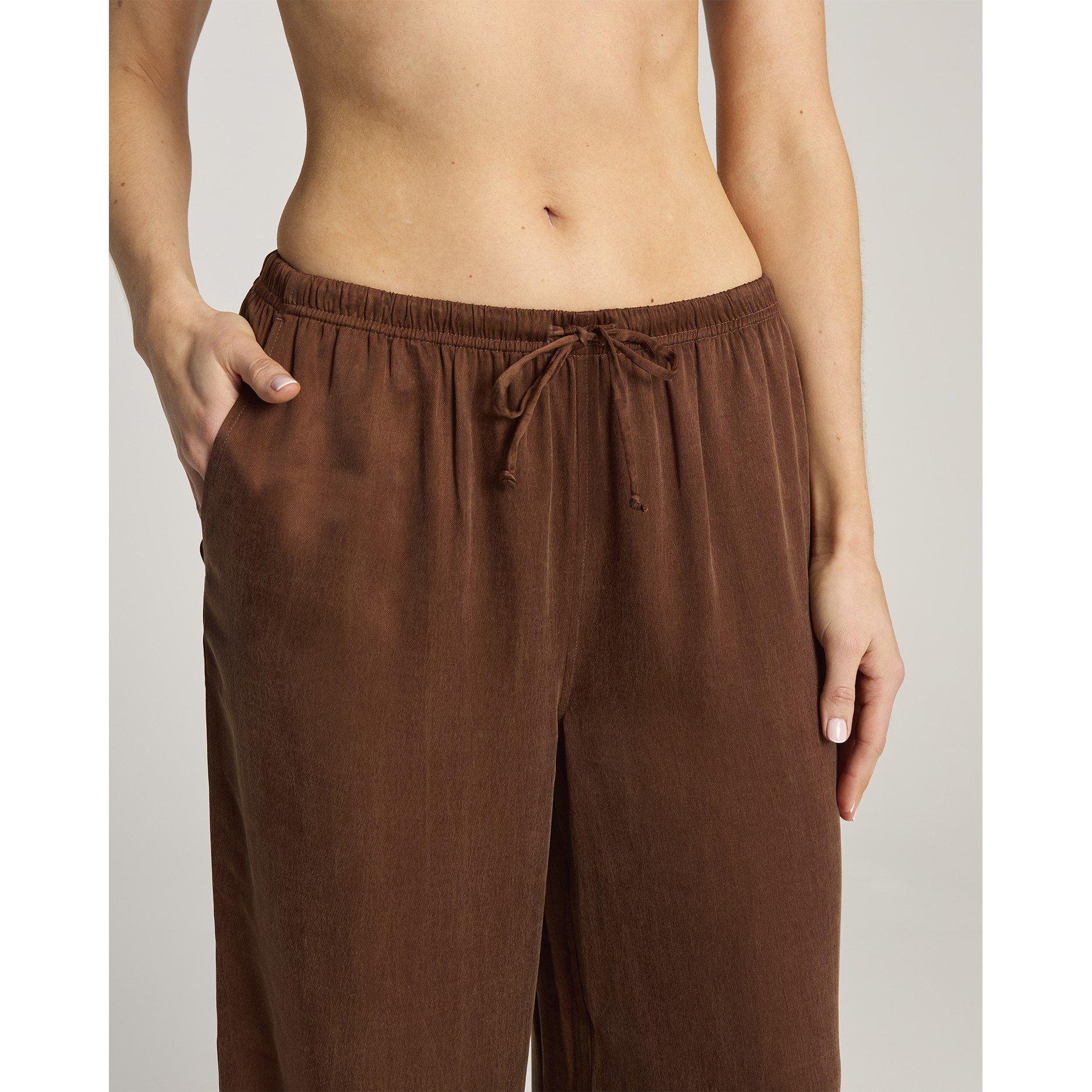 Cocoa - Nudea - Eco-Luxe Drawstring Trouser - Cocoa - 4