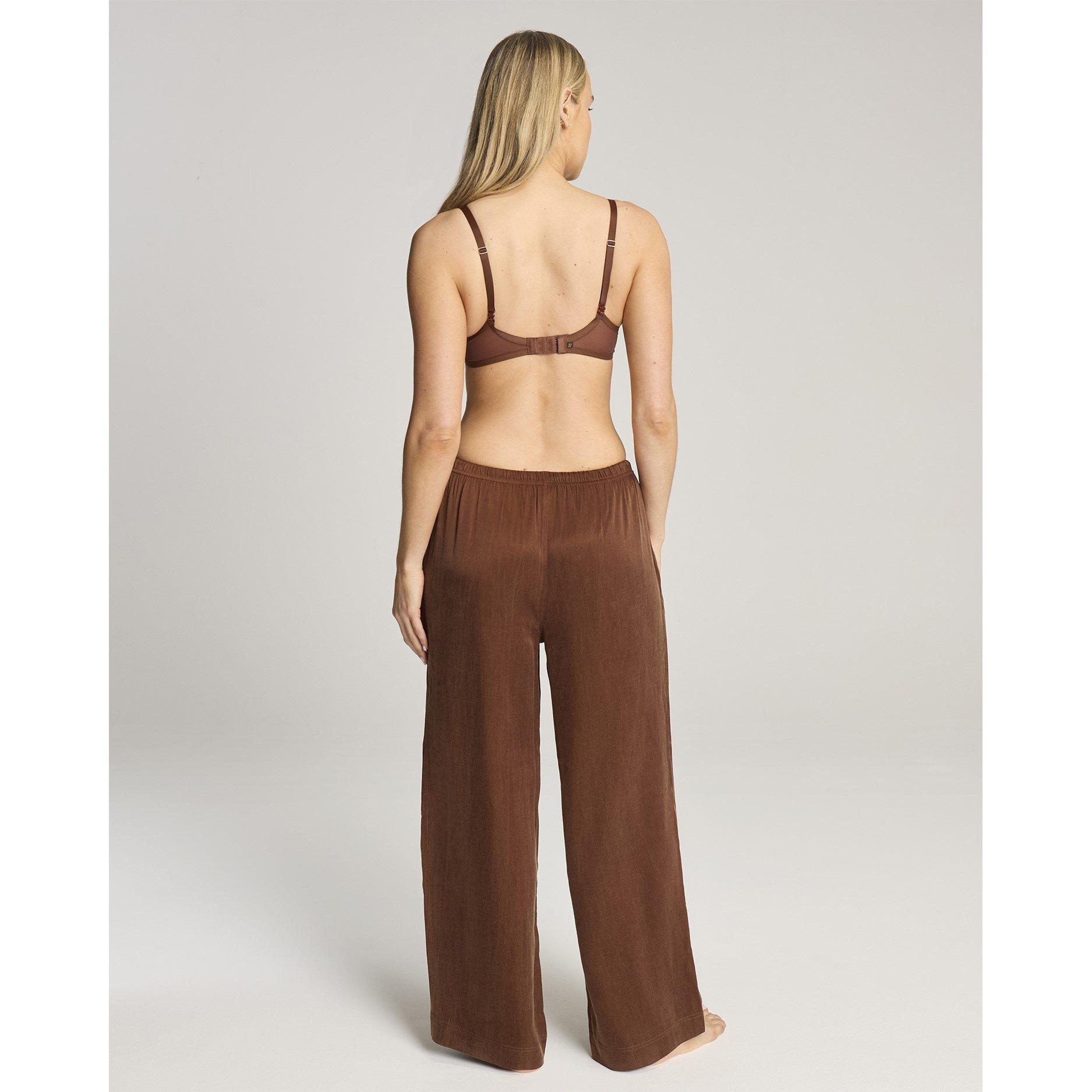 Cocoa - Nudea - Eco-Luxe Drawstring Trouser - Cocoa - 6