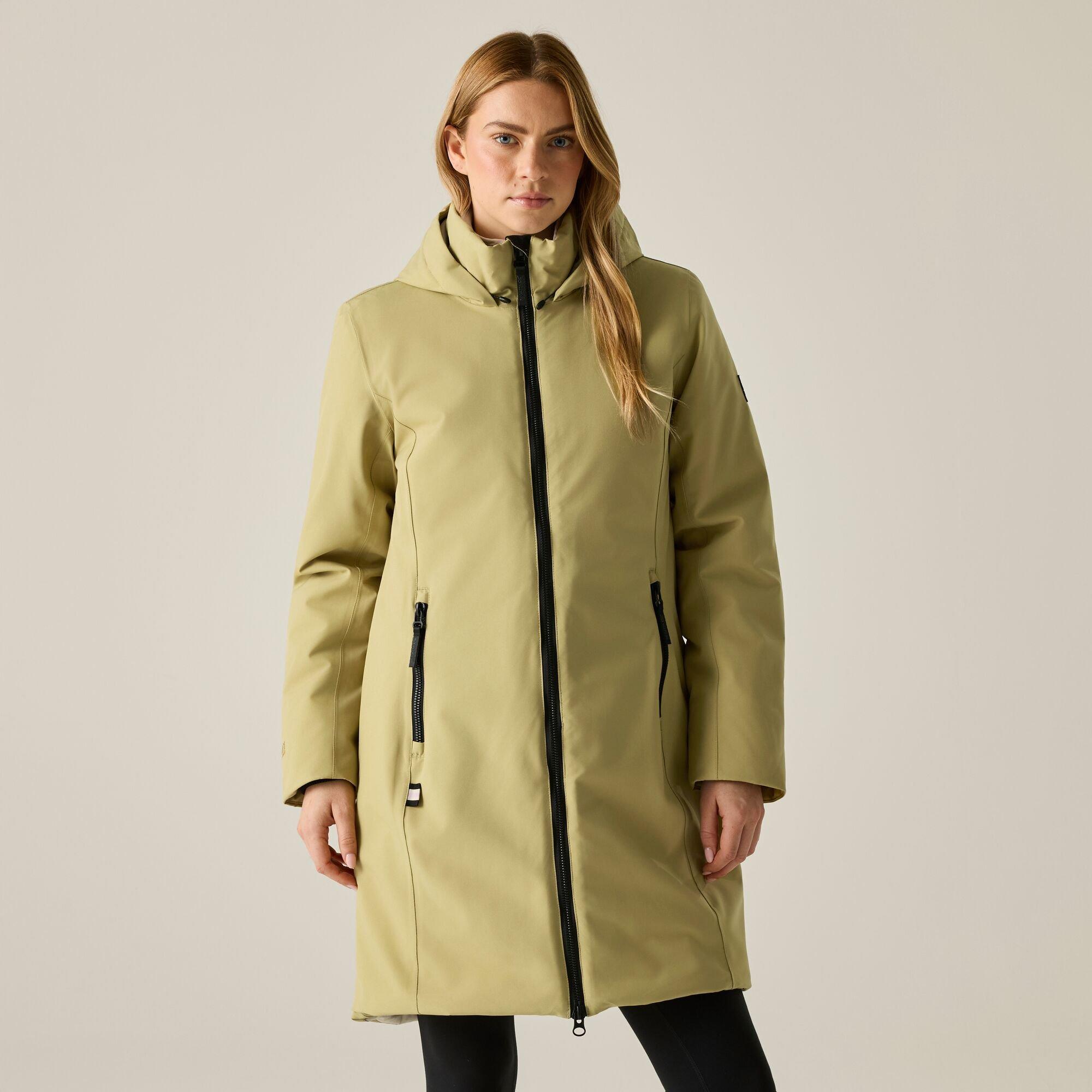 Womens Marron Waterproof Jacket