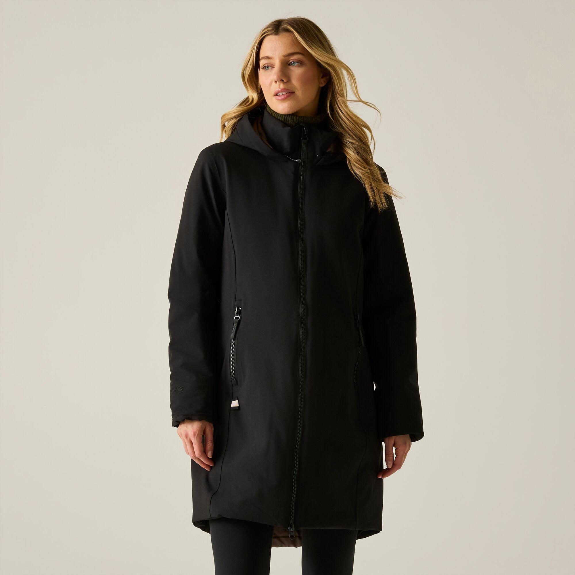 Womens Marron Waterproof Jacket