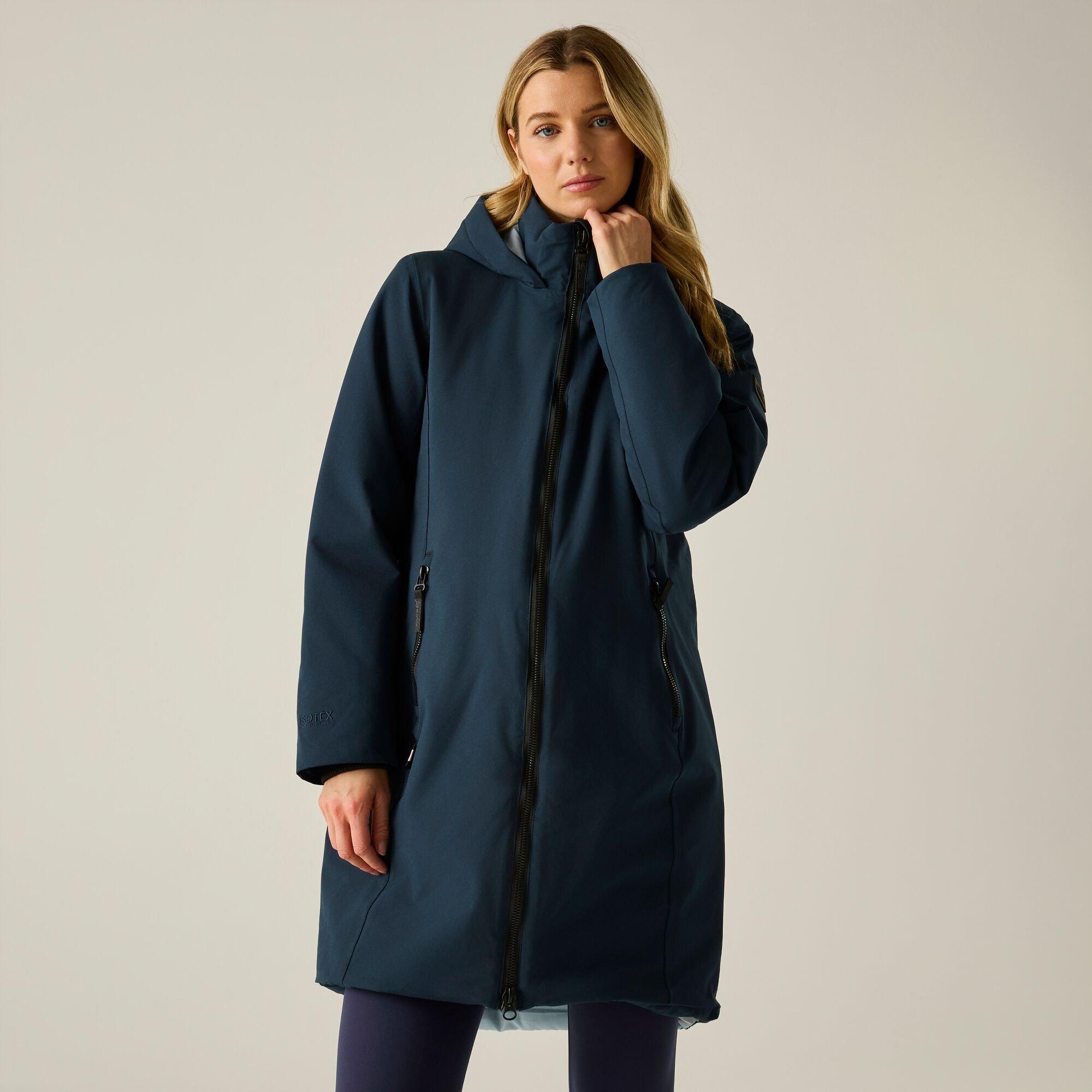 Womens Marron Waterproof Jacket