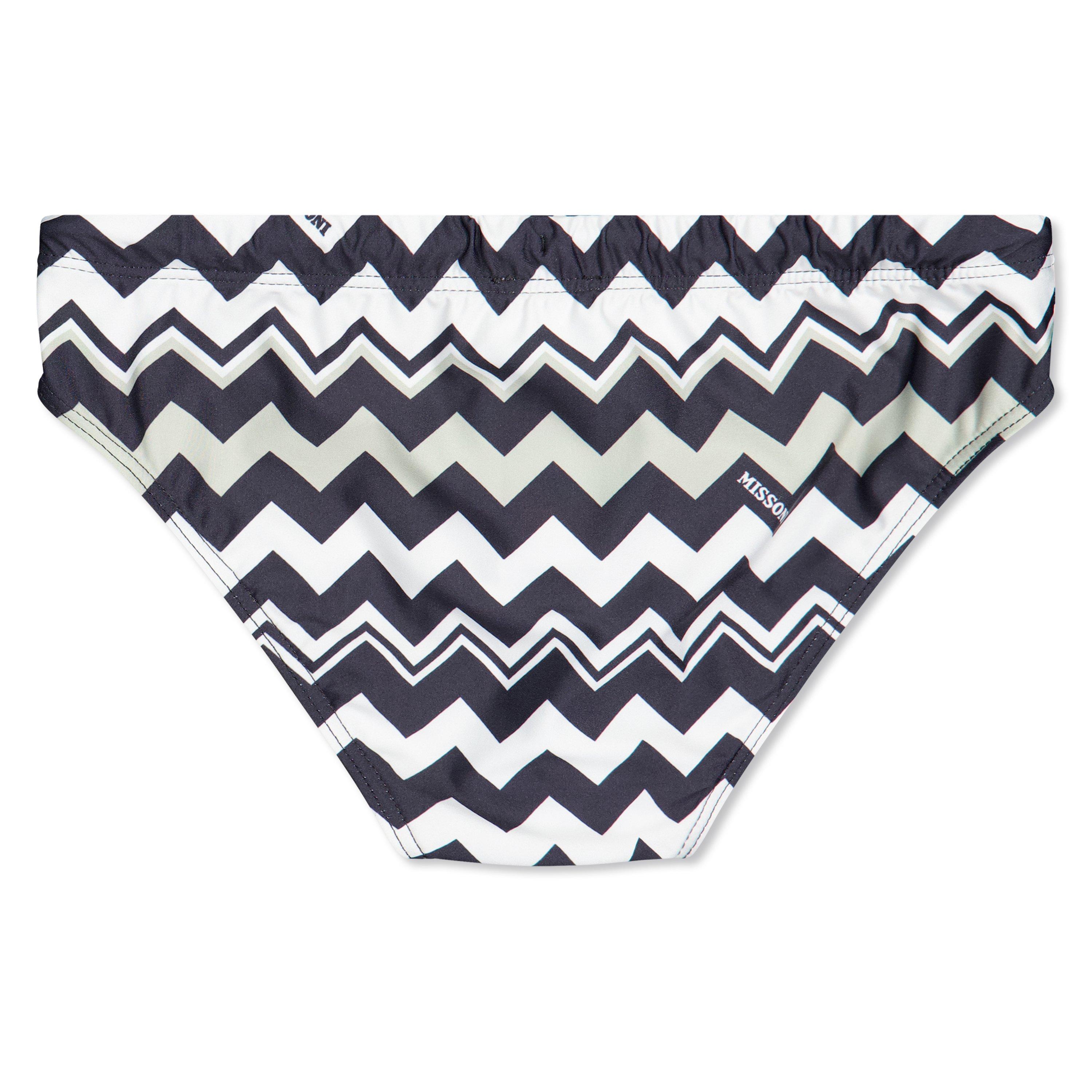 black/white - Missoni - Kids' Swim Shorts - 2