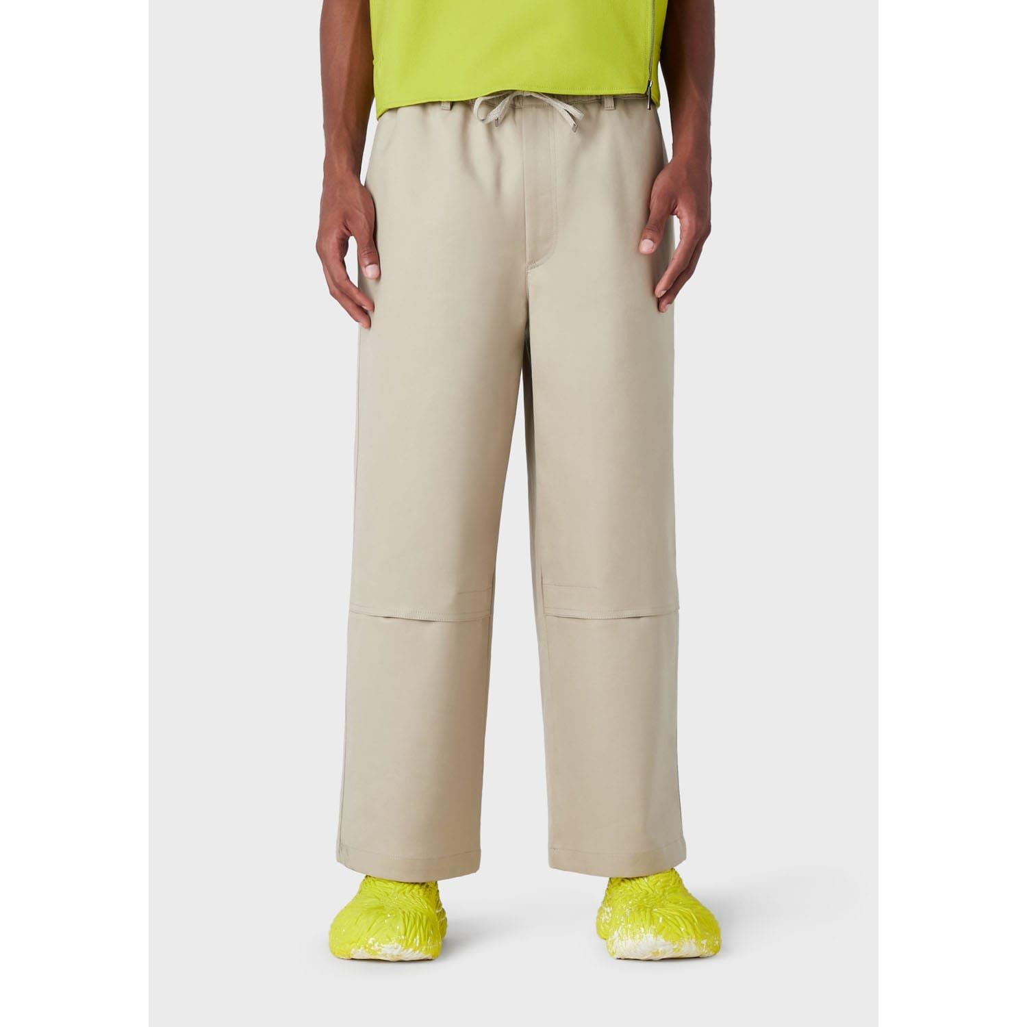 Beige - Emporio Armani - Trousers - 1