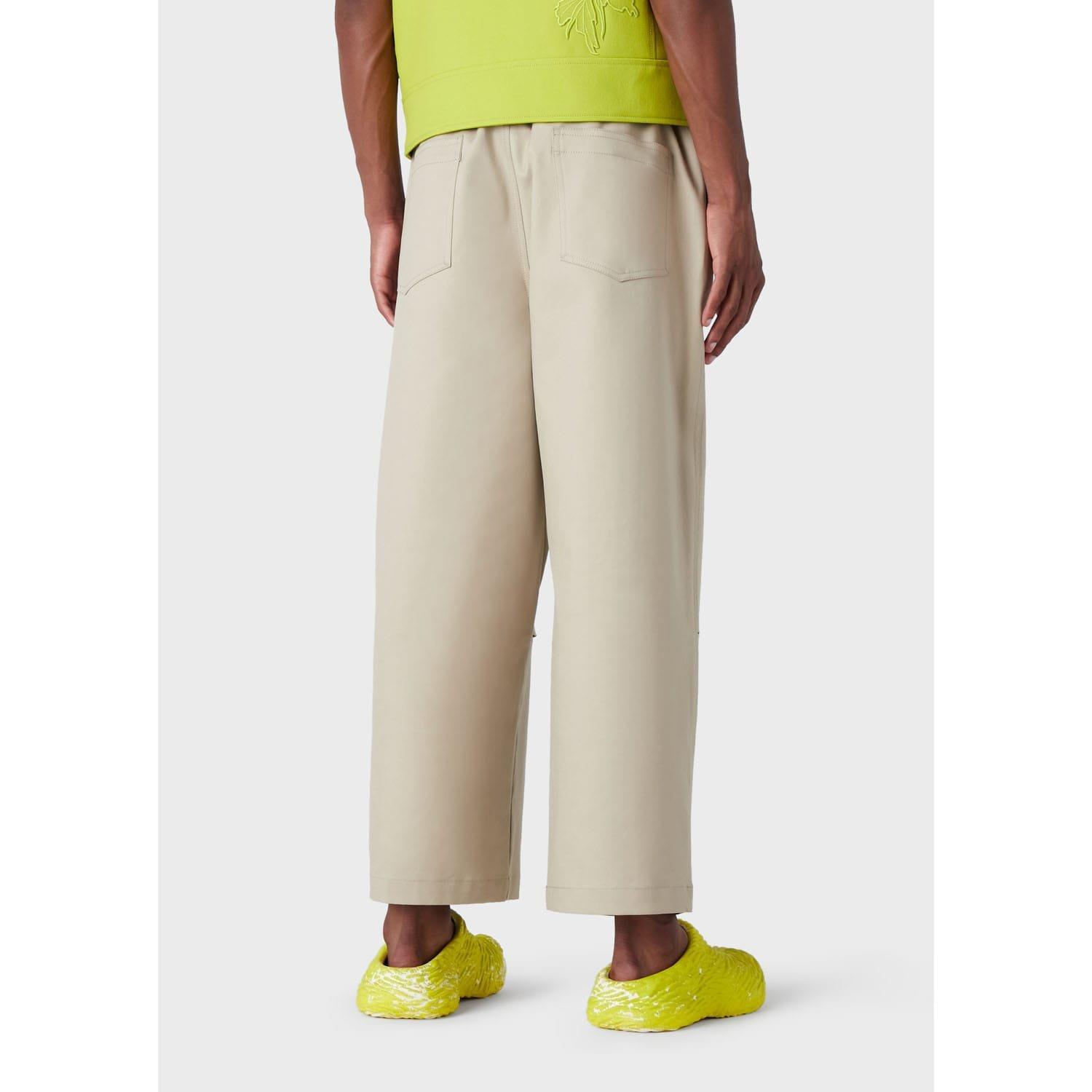 Beige - Emporio Armani - Trousers - 2