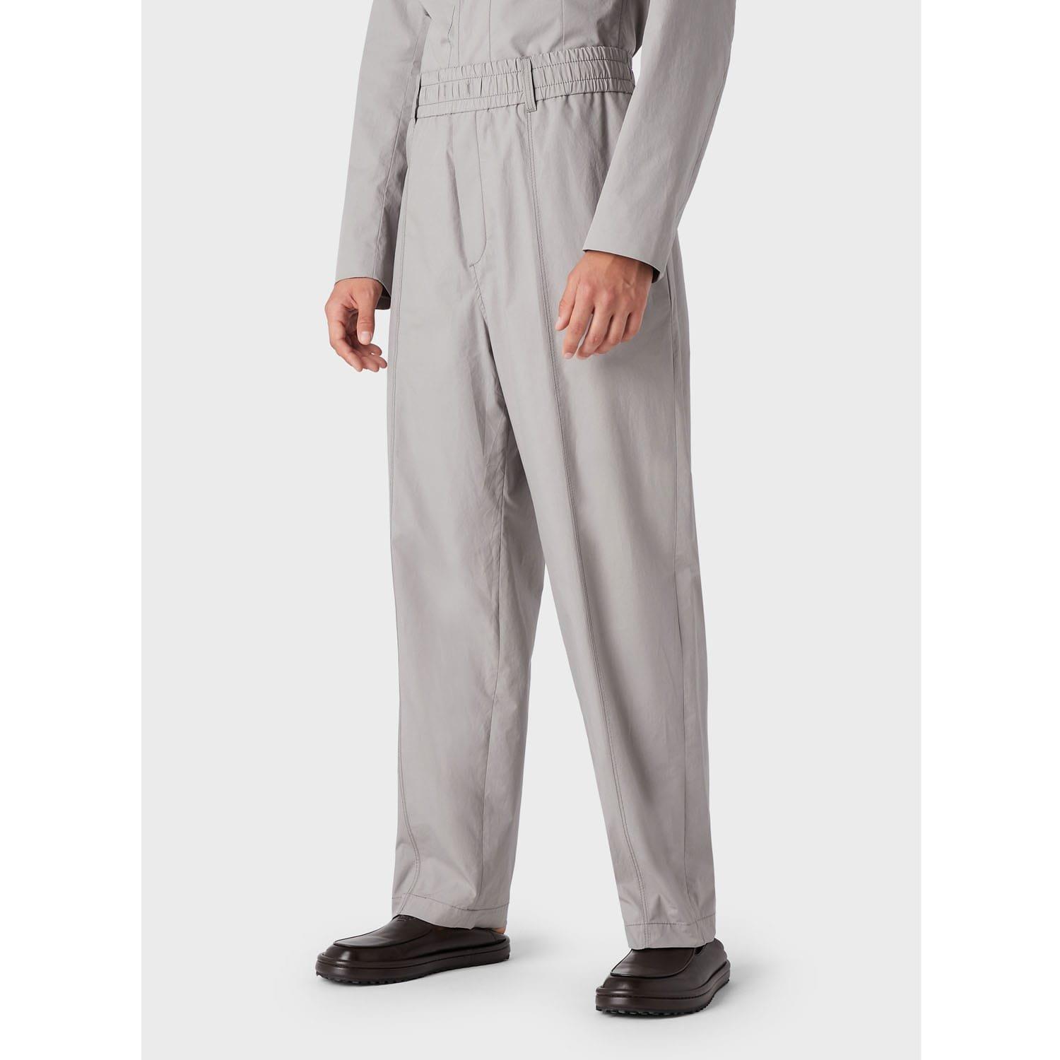 Grey - Emporio Armani - Trousers - 1