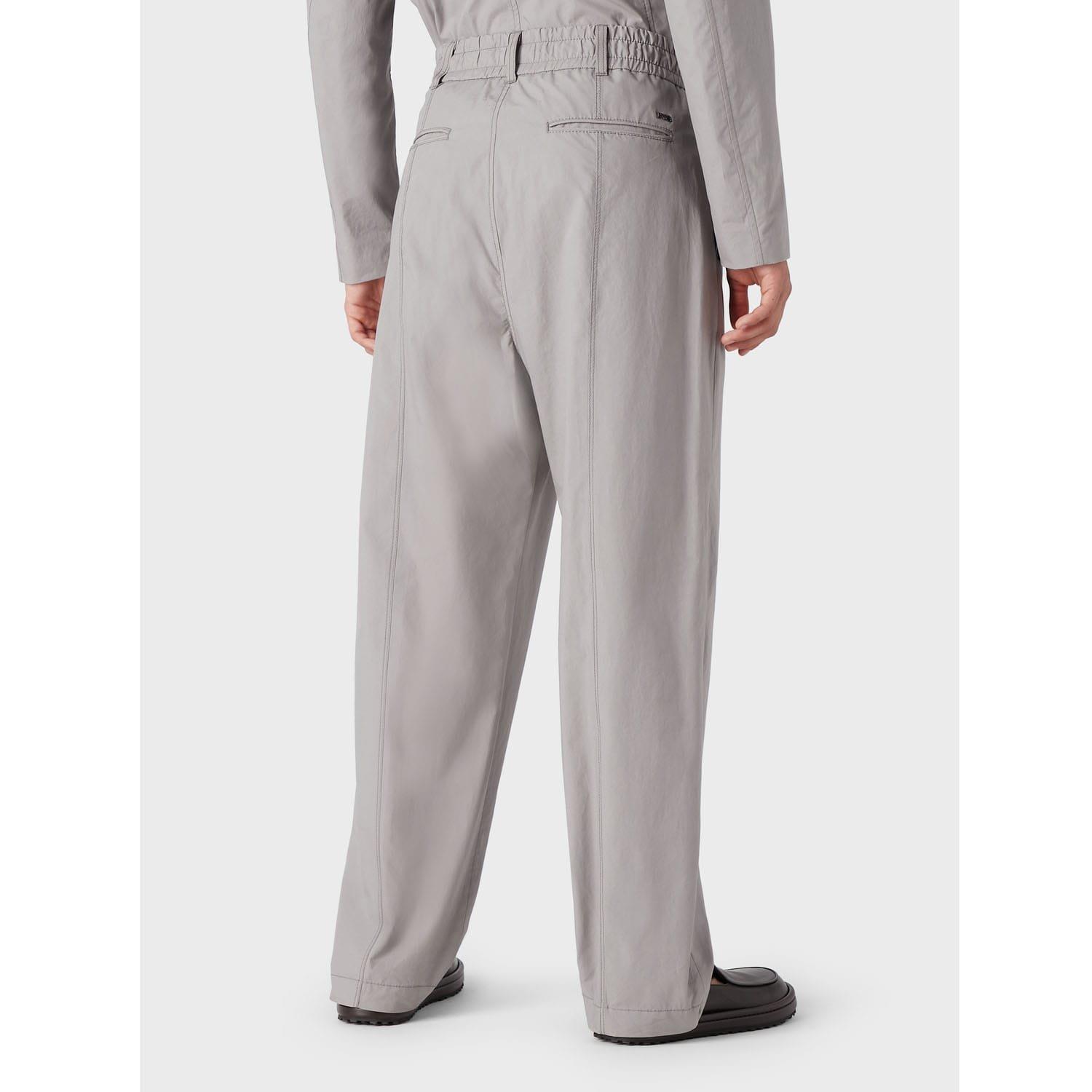 Grey - Emporio Armani - Trousers - 2