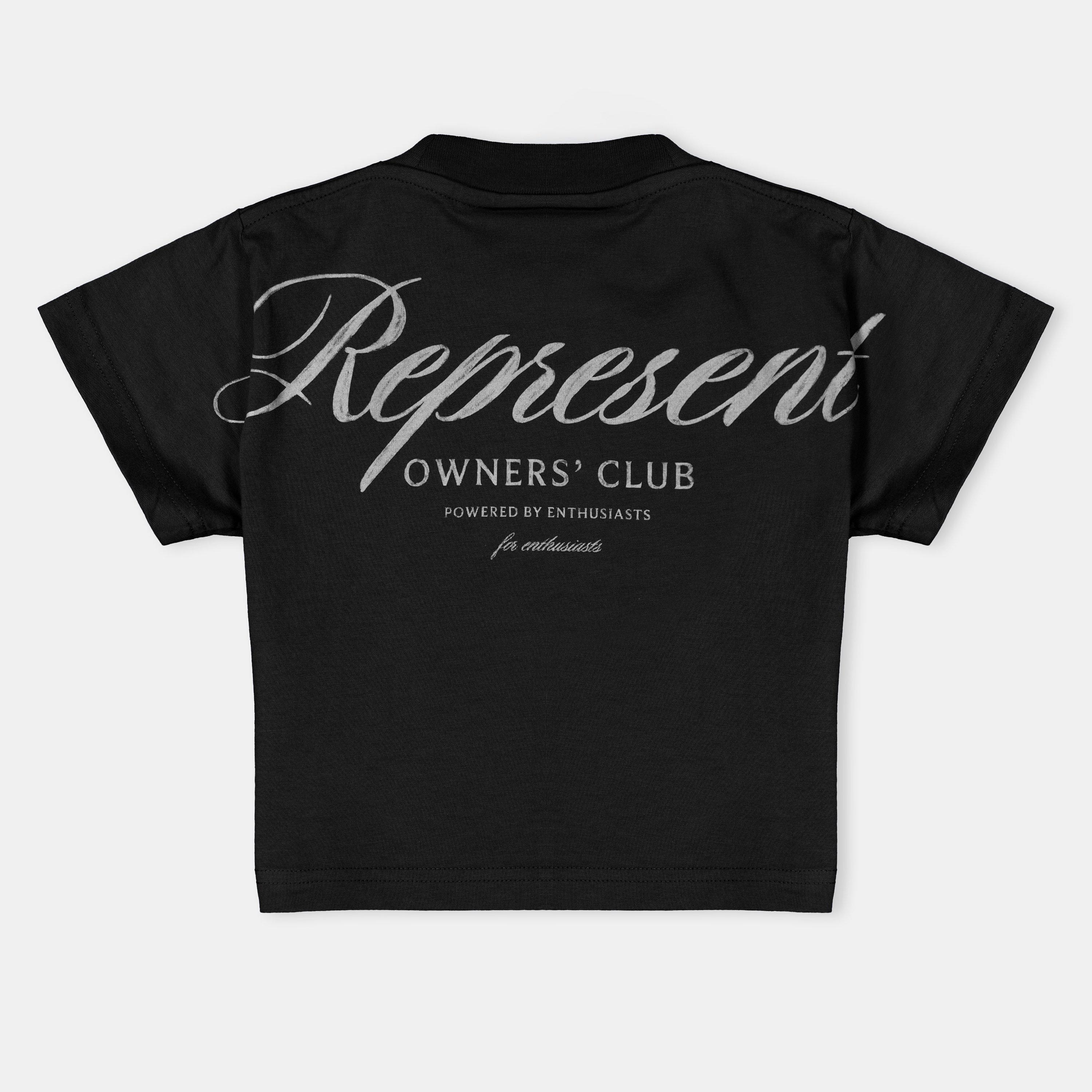 Black - Represent - Unisex Rep Script Logo Owners Club T-Shirt - 2