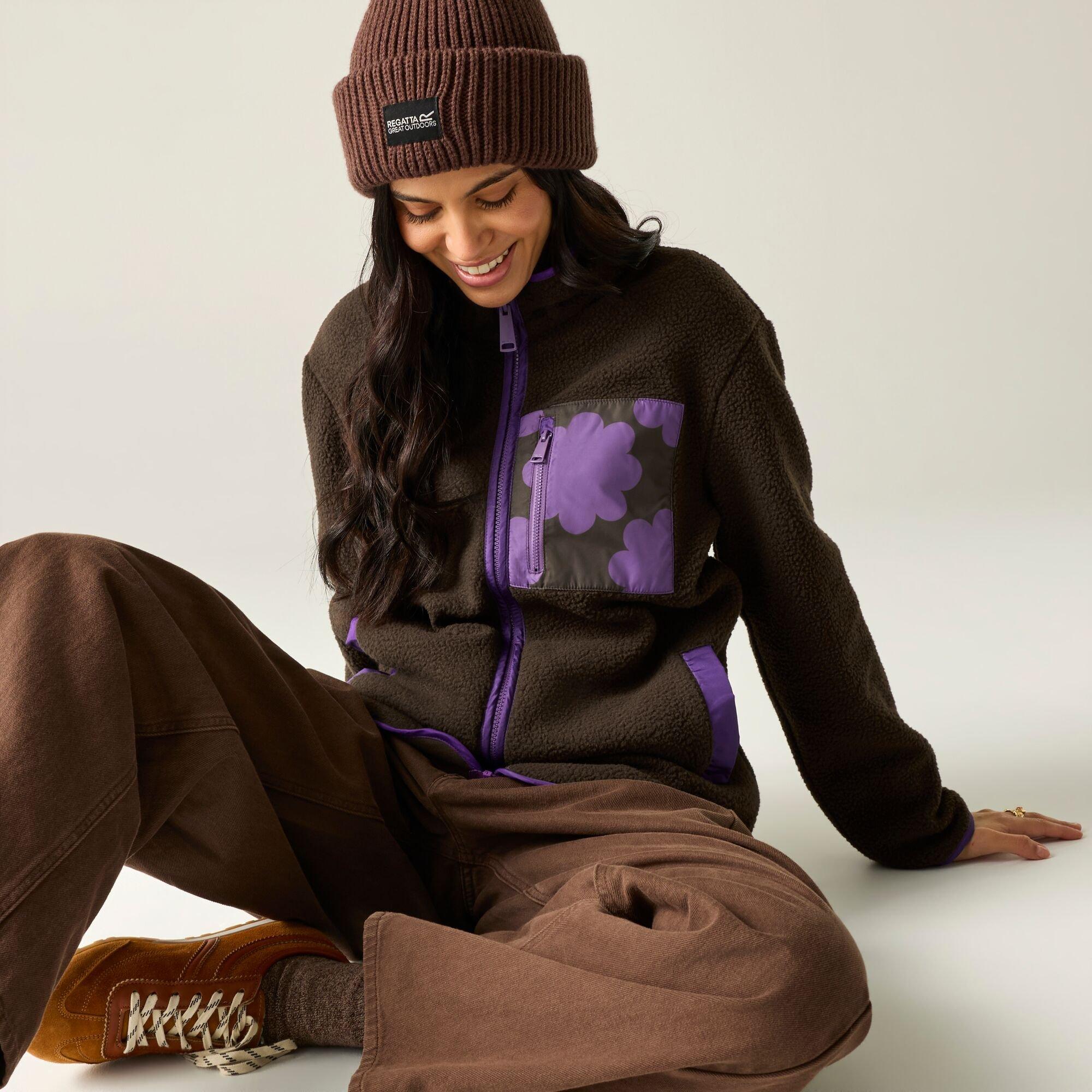 Womens Orla Print Borg Fleece