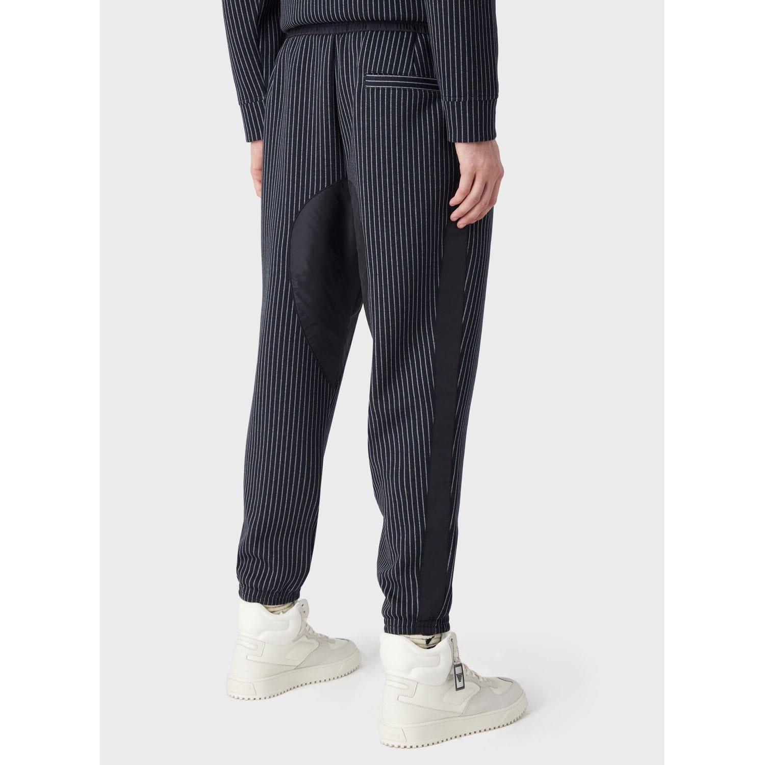 Navy - Emporio Armani - Trousers - 2