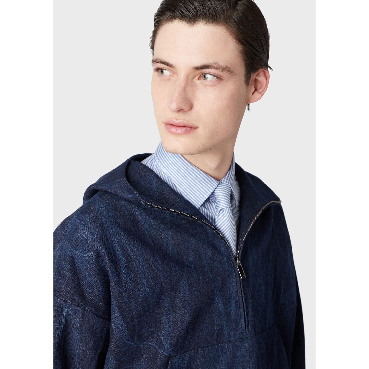 Navy - Emporio Armani - Jacket - 4