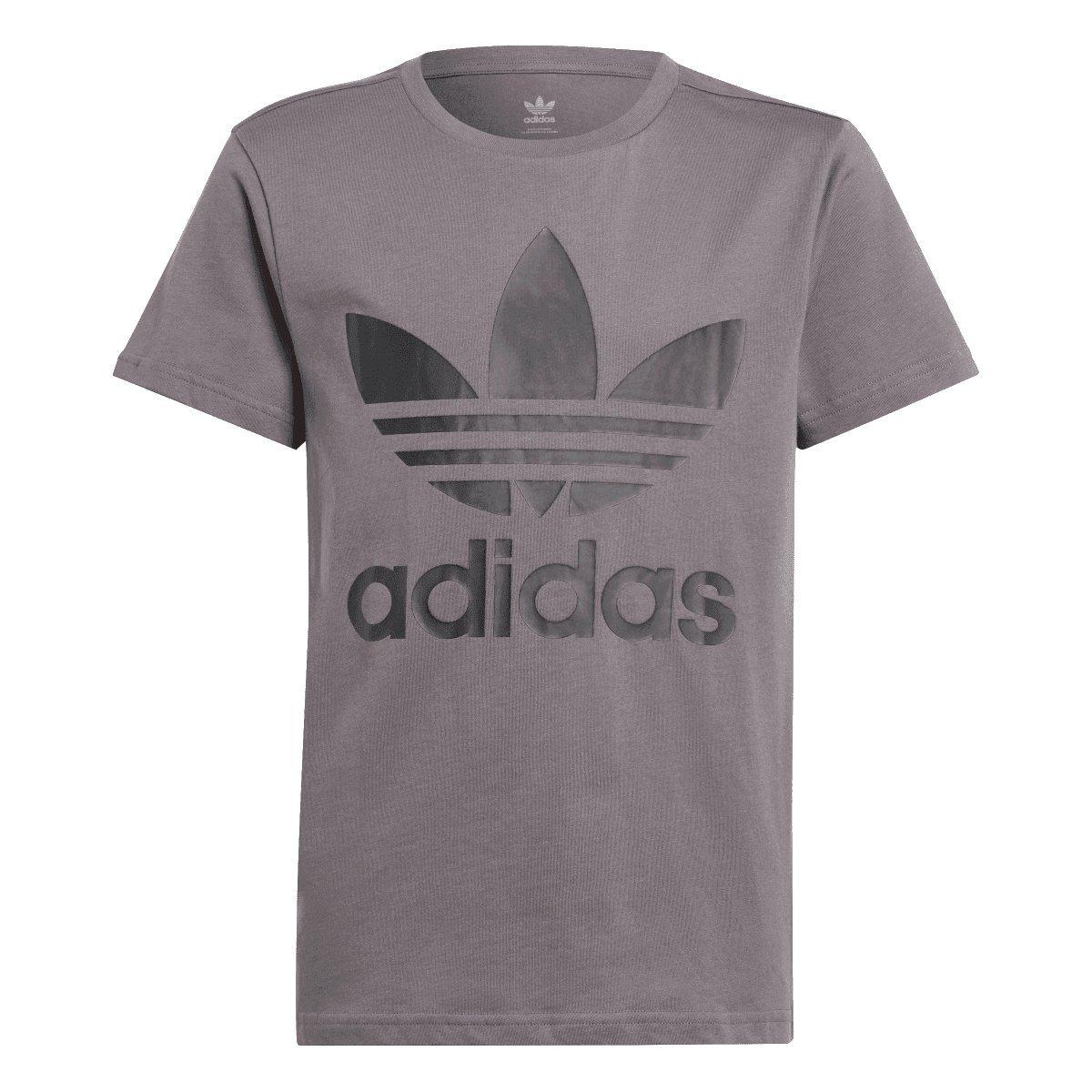 Grey - adidas Originals - Trefoil T-Shirt - 1