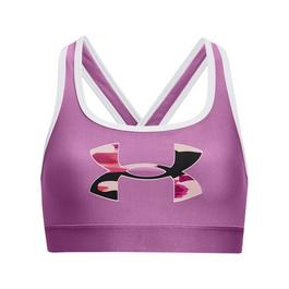 Under Armour UA Crossback Graphic Sports Bra