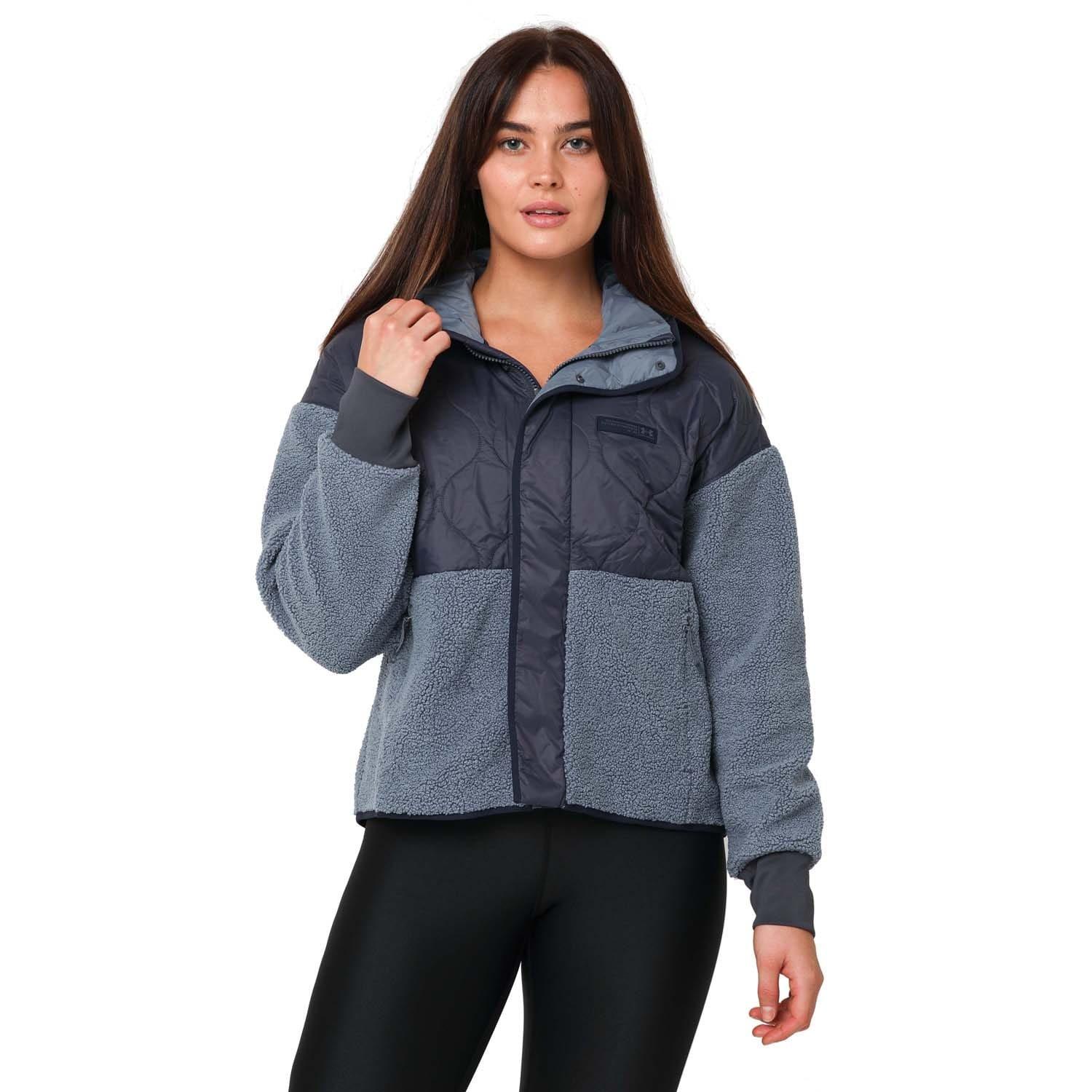 Grey - Under Armour - UA MISSION INSULATE JACKET - 1