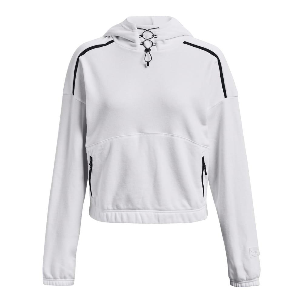 White - Under Armour - Ua Journey Fleece Hoody - 1