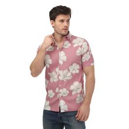 Ted Baker Coving Short Sleeve Seersucker Floral Print Shirt