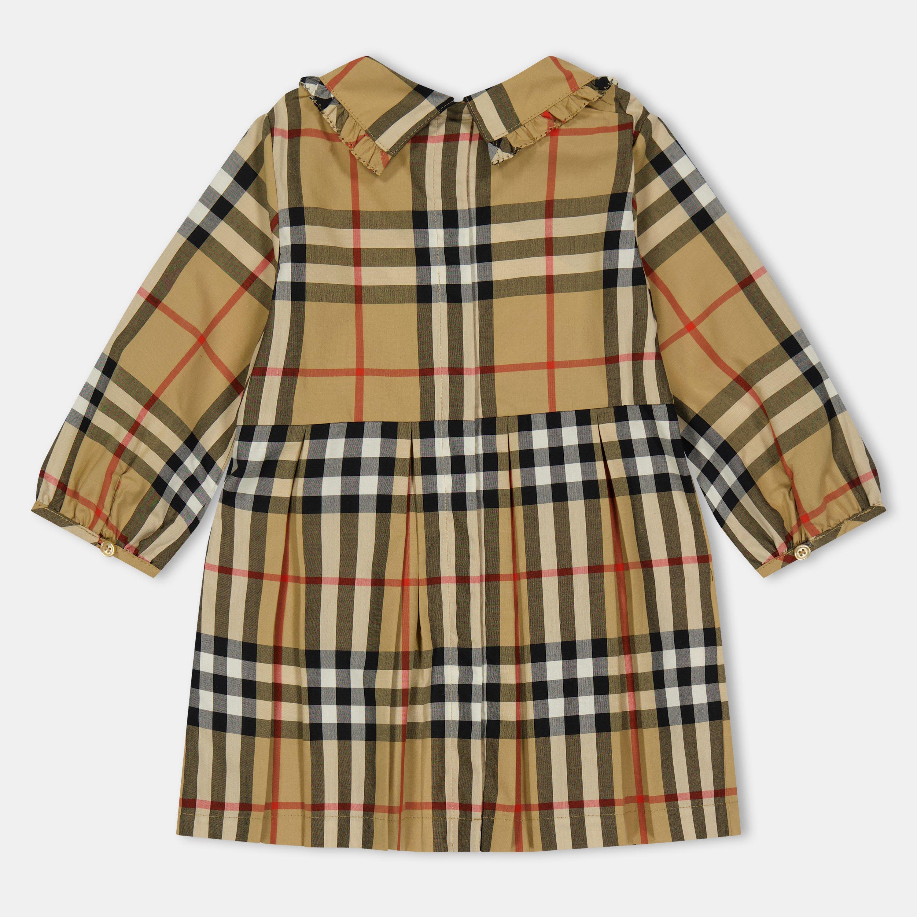 Beige B9368 - Burberry - Kids' Smock Dress - 2