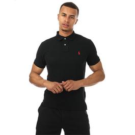 Ralph Lauren Slim Mesh Cotton Polo Shirt