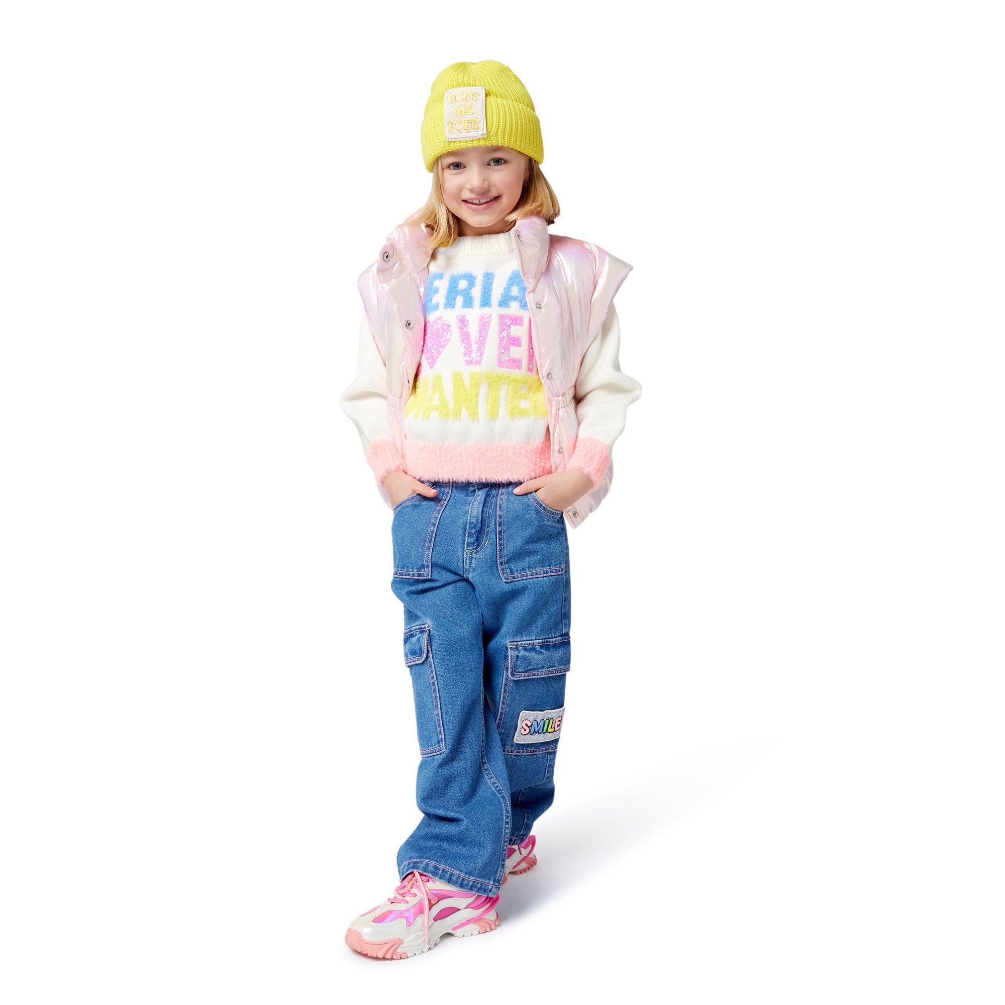 Peach 408 - Billieblush - Kids' Lightweight Padded Sleeveless Gilet - 4