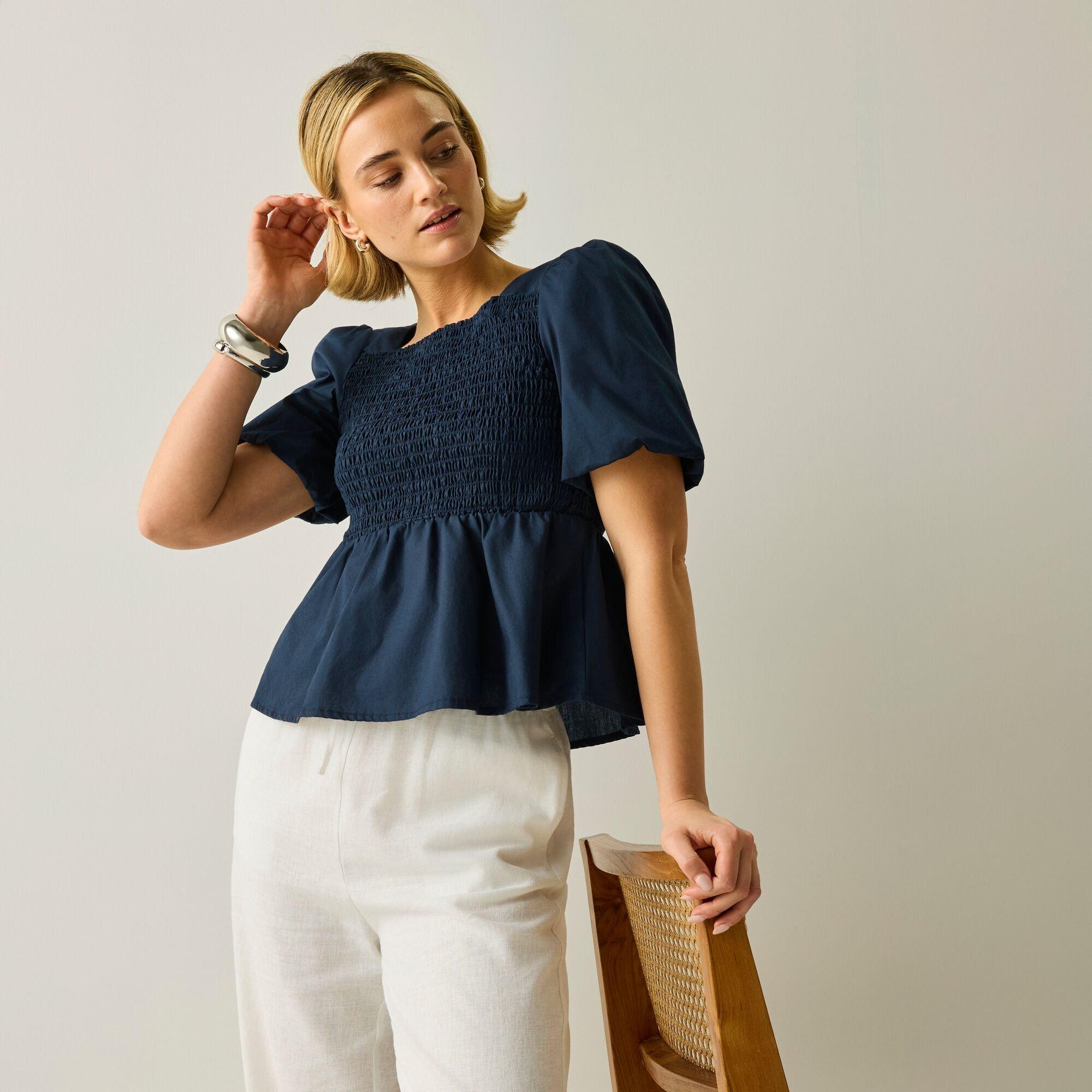 Navy - Regatta - Womens Diani Top - 1