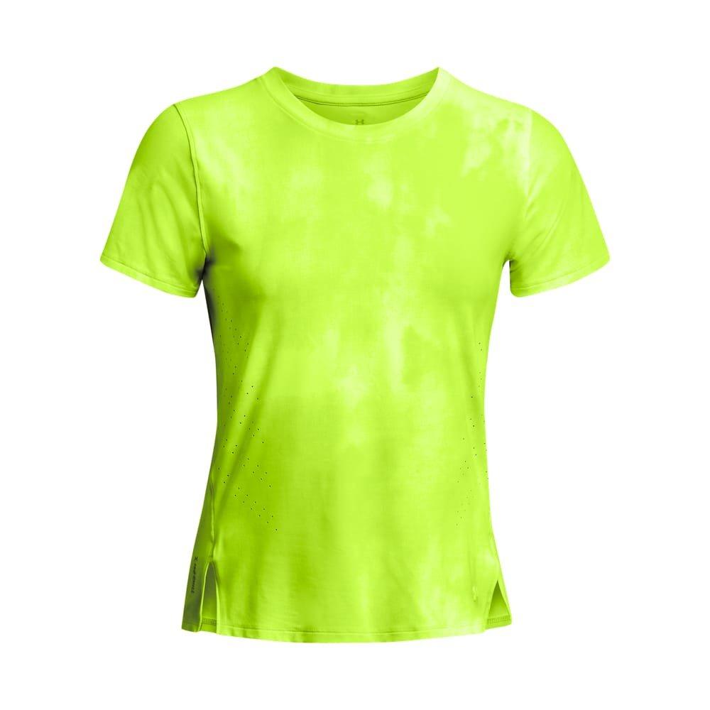 Yellow - Under Armour - Launch Elite Printed T-Shirt - 1