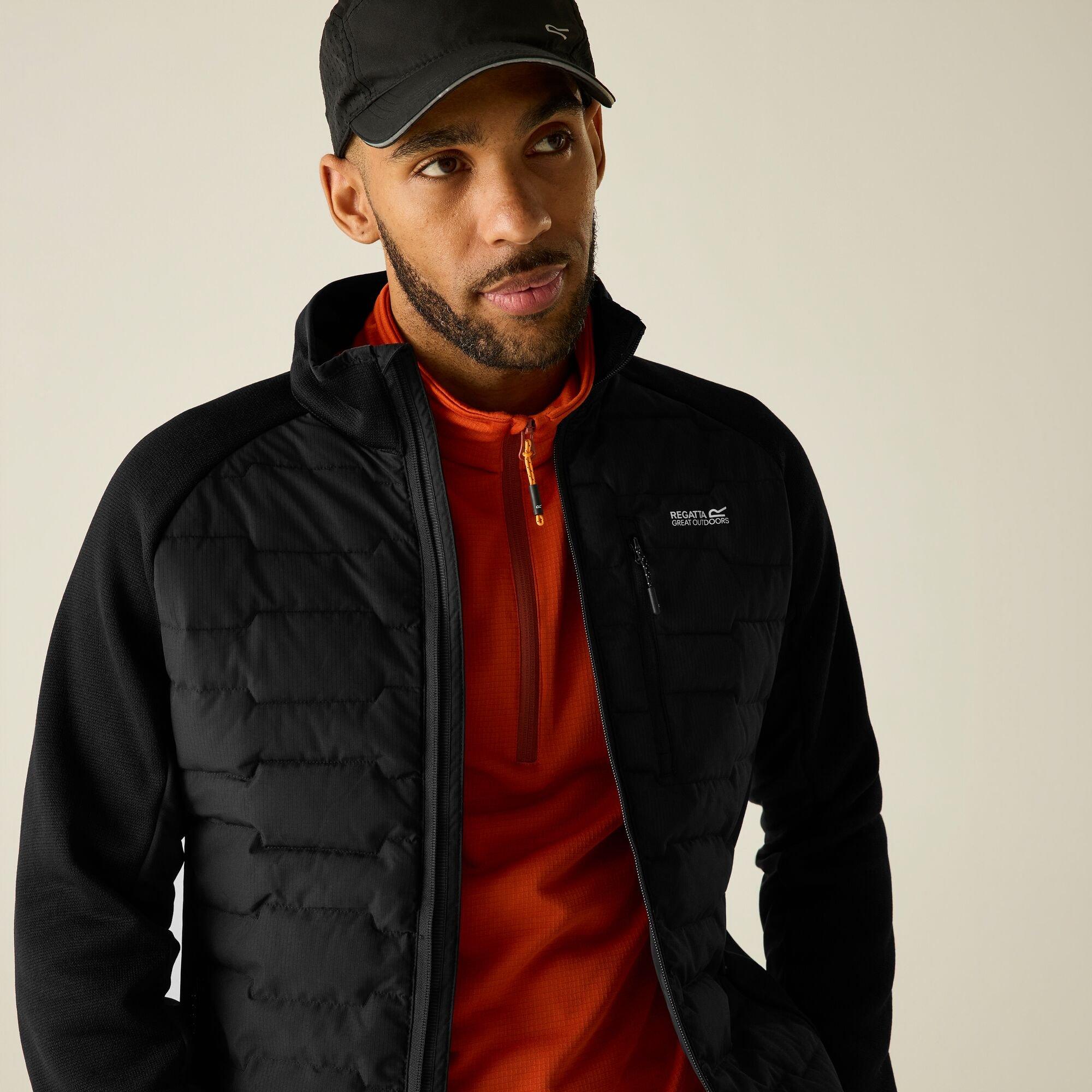 Black - Regatta - Mens Cyrus Hybrid Insulated Jacket - 1