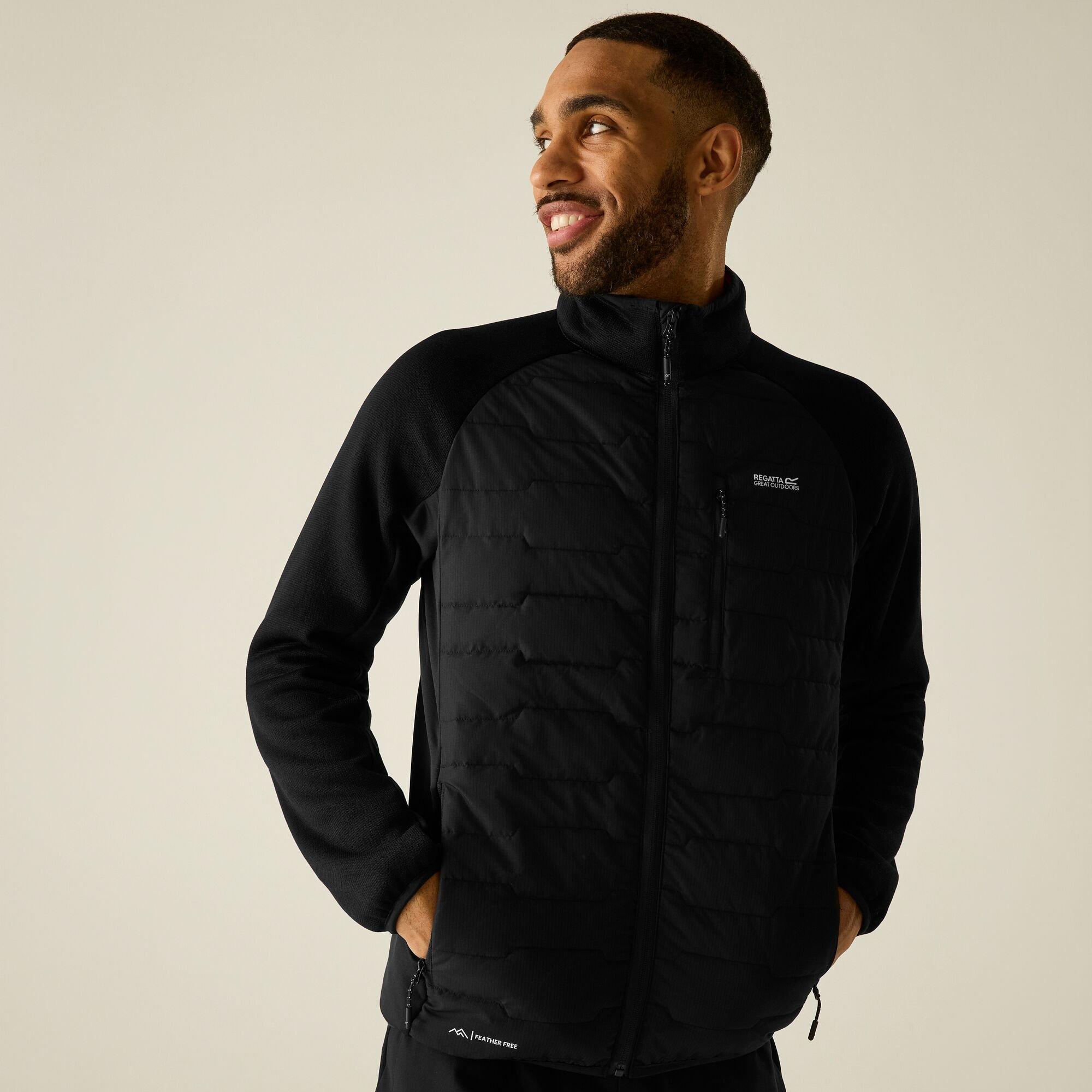 Black - Regatta - Mens Cyrus Hybrid Insulated Jacket - 2