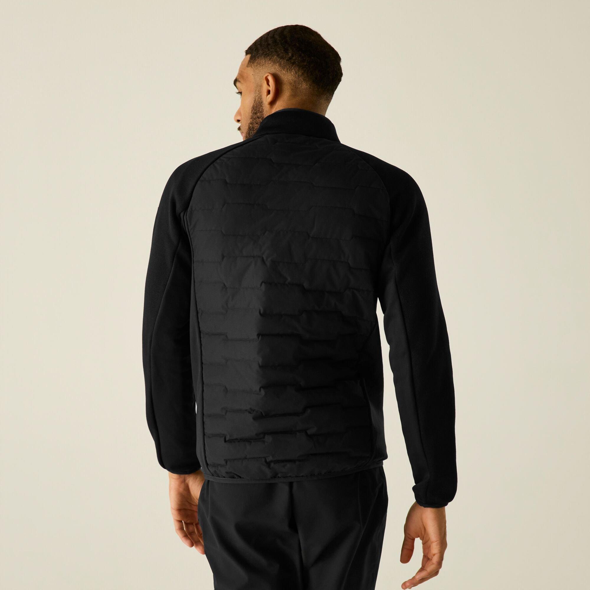Black - Regatta - Mens Cyrus Hybrid Insulated Jacket - 3