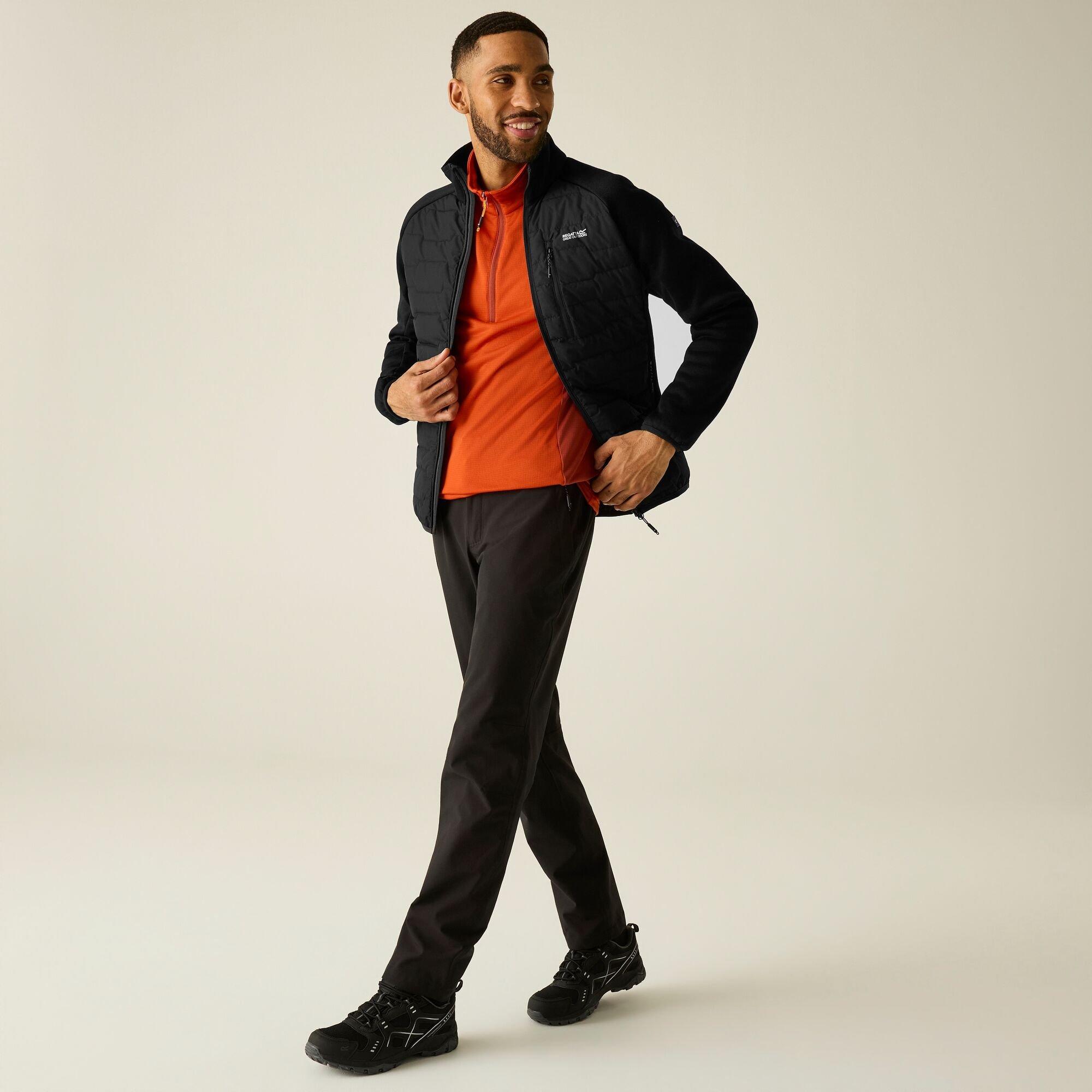 Black - Regatta - Mens Cyrus Hybrid Insulated Jacket - 4