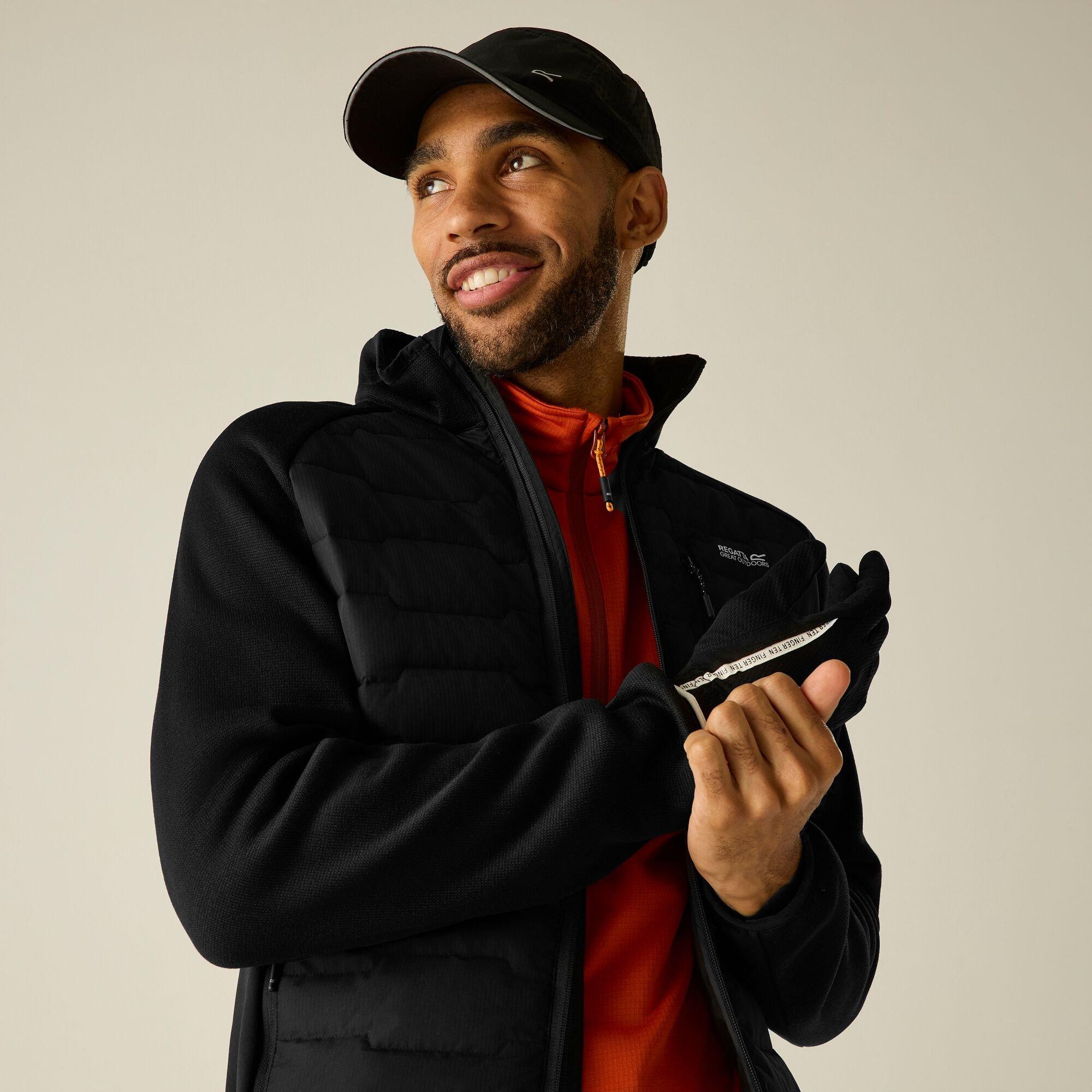 Black - Regatta - Mens Cyrus Hybrid Insulated Jacket - 7