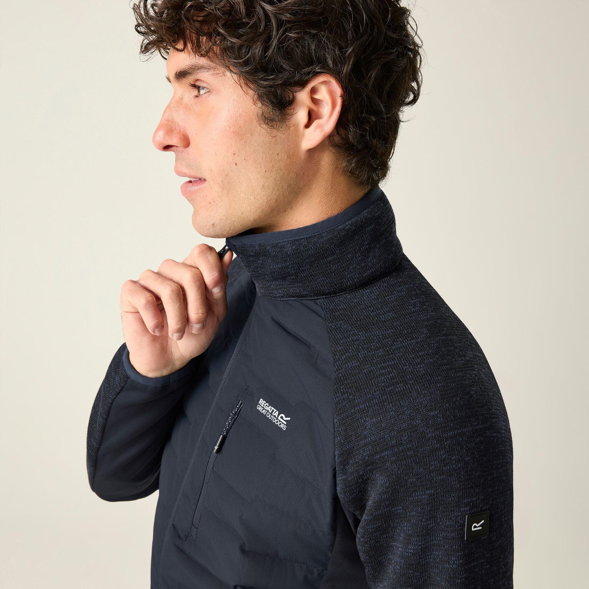 Regatta Men's Cyrus Hybrid Insulated Jacket - Navy(Dusky Blue - 3XL