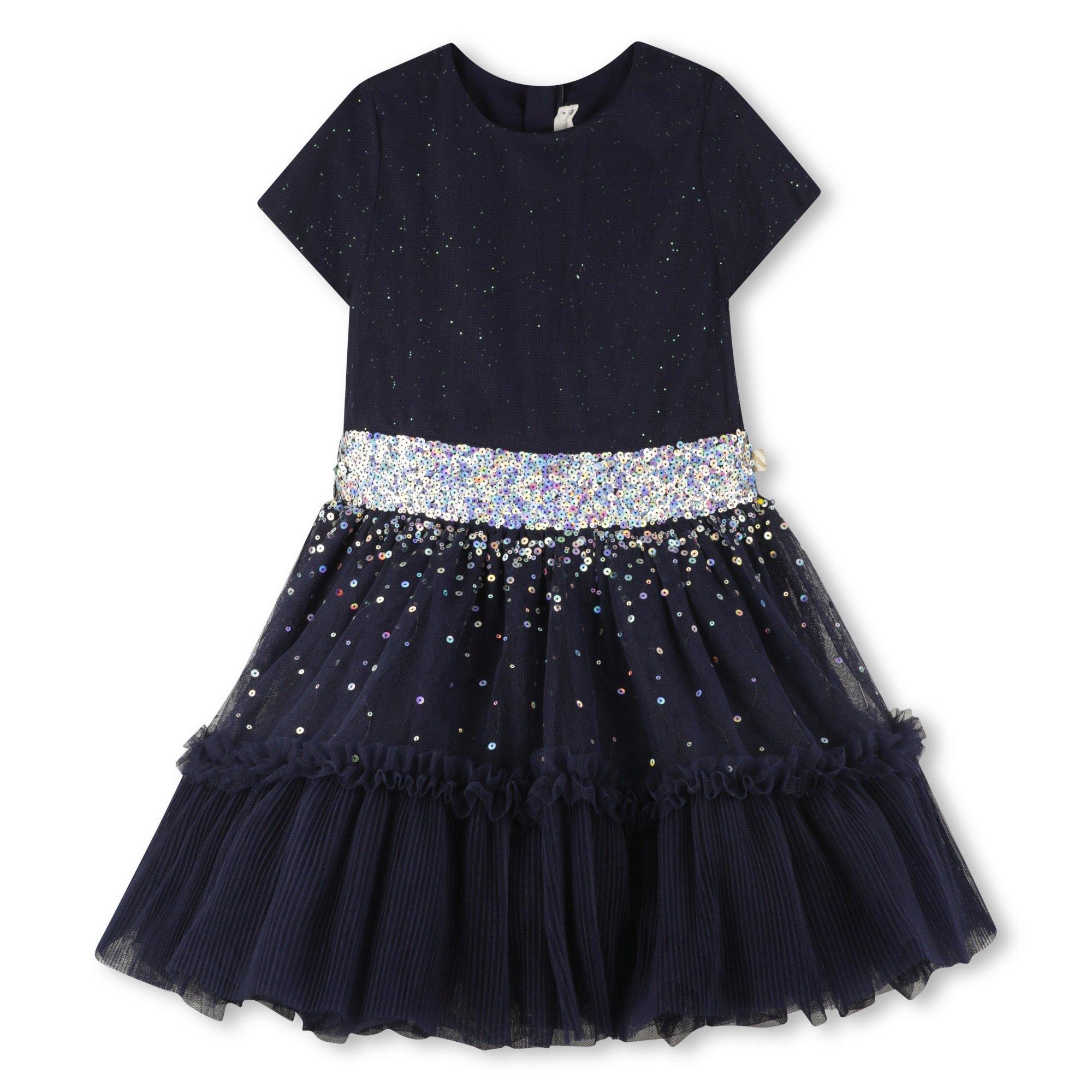 Billieblush Kids' A Line Dress - Navy 85T - Size 6Y