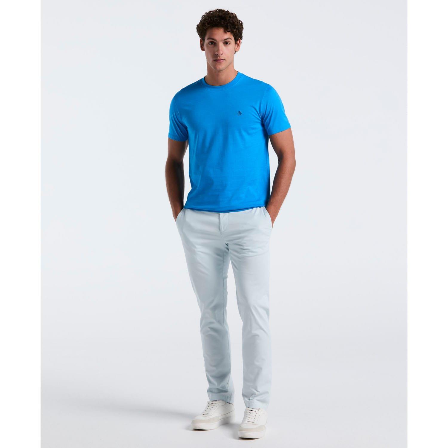 Blue - Original Penguin - Embroidered Logo T-Shirt - 4