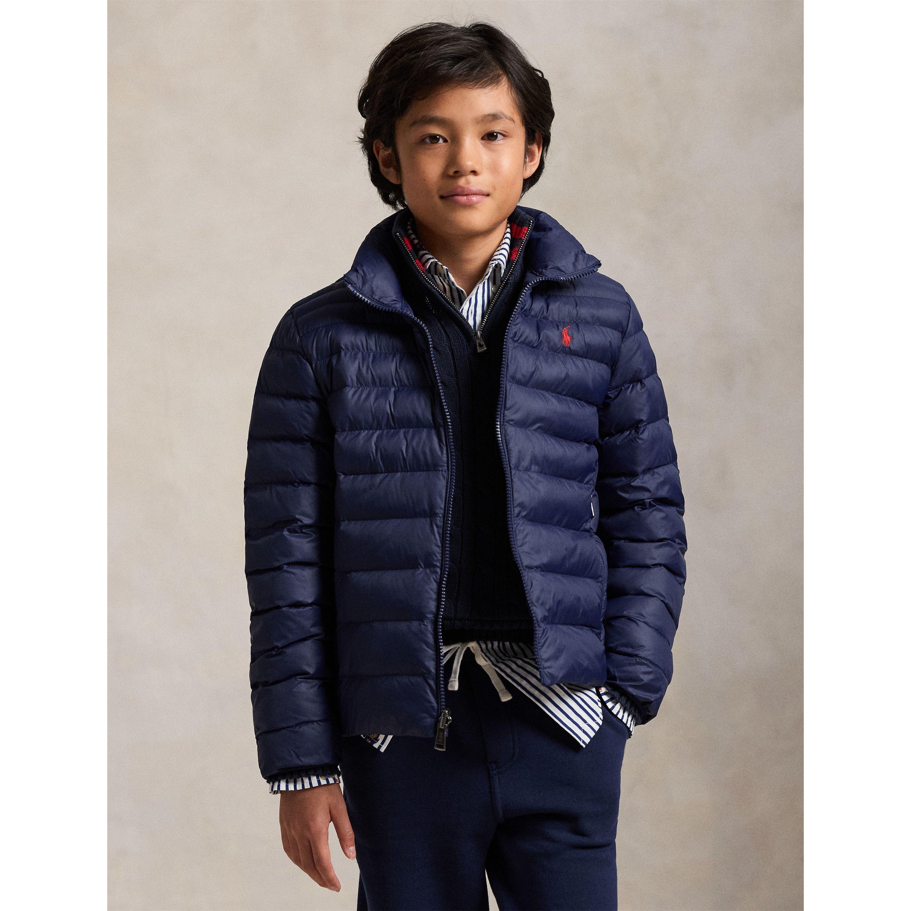 Nwport Nvy - Polo Ralph Lauren - Kids' Pony Long Sleeve Bomber Jacket - 3