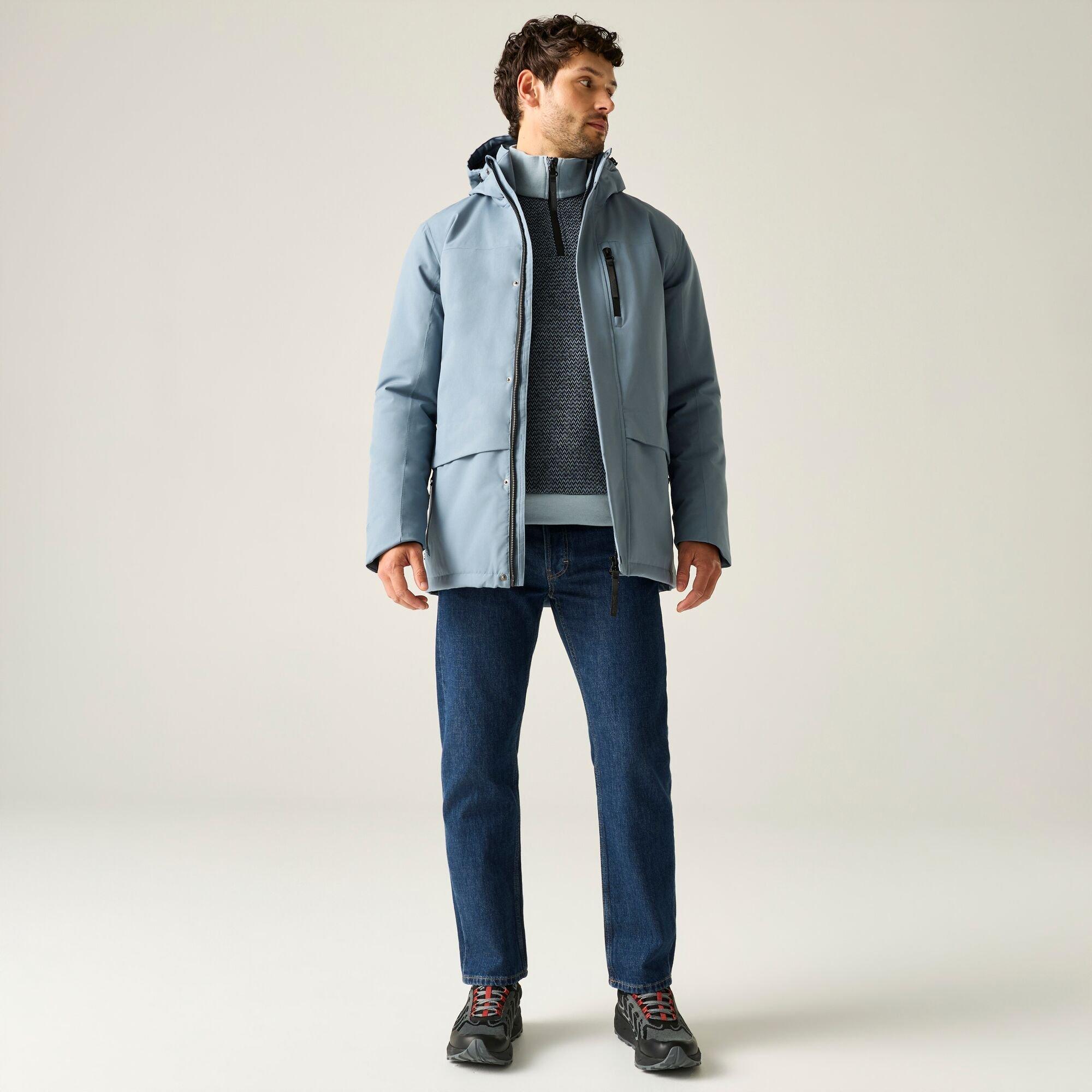 Grey Mirage - Regatta - Mens Baylon Waterproof Jacket - 2