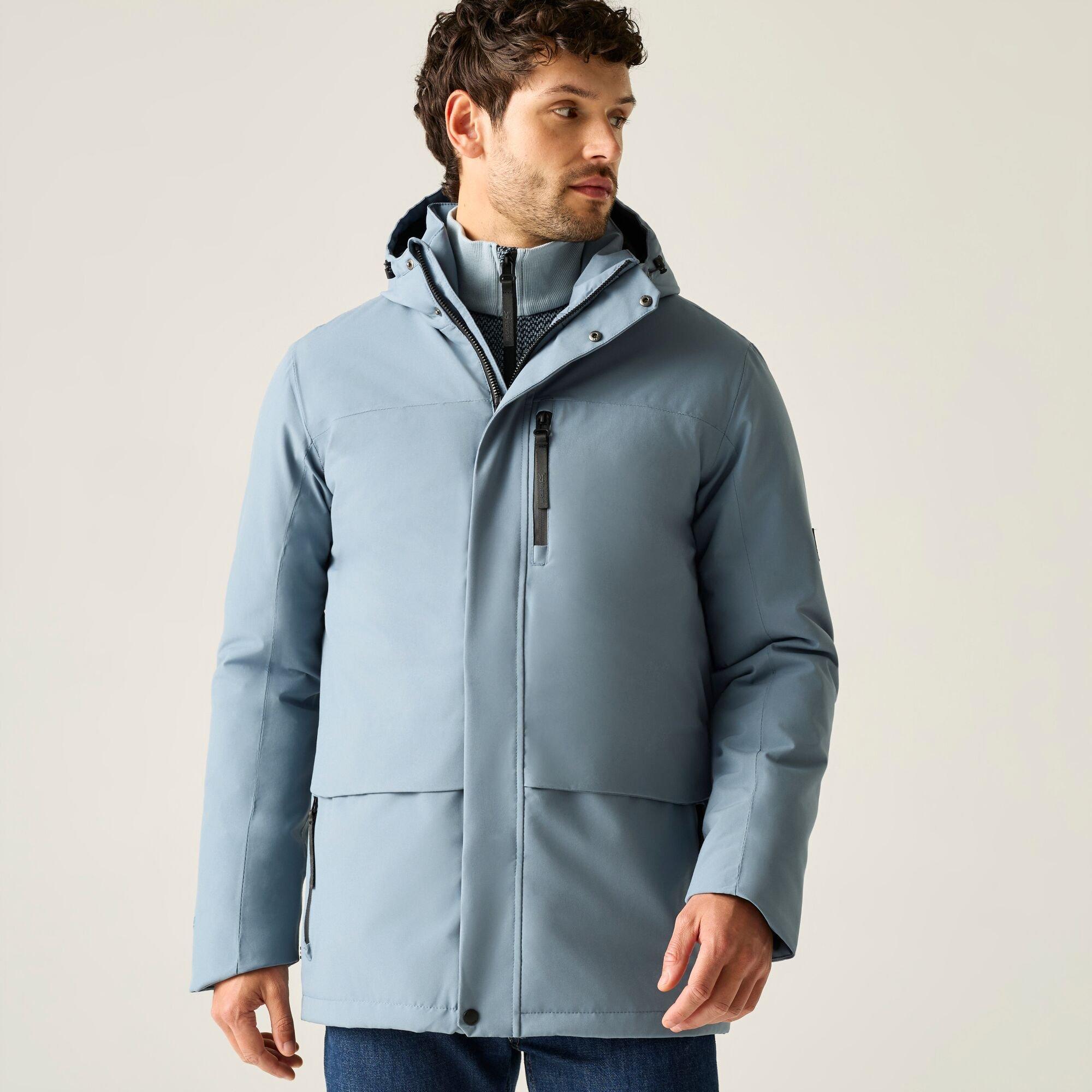 Grey Mirage - Regatta - Mens Baylon Waterproof Jacket - 5