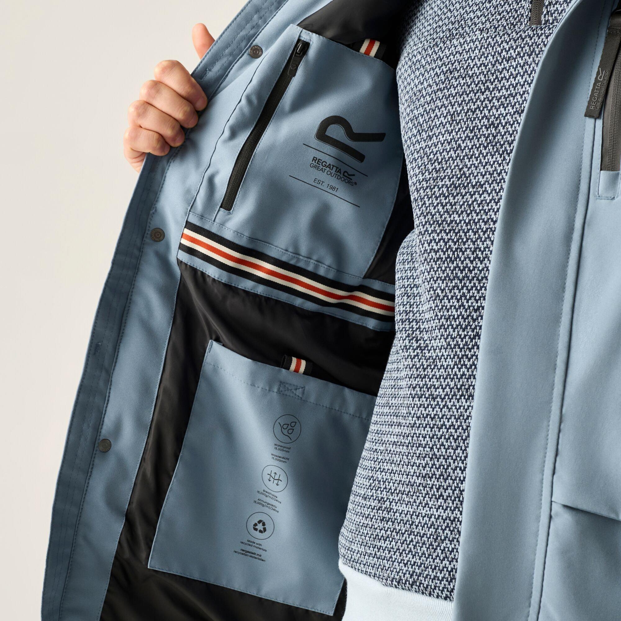Grey Mirage - Regatta - Mens Baylon Waterproof Jacket - 9