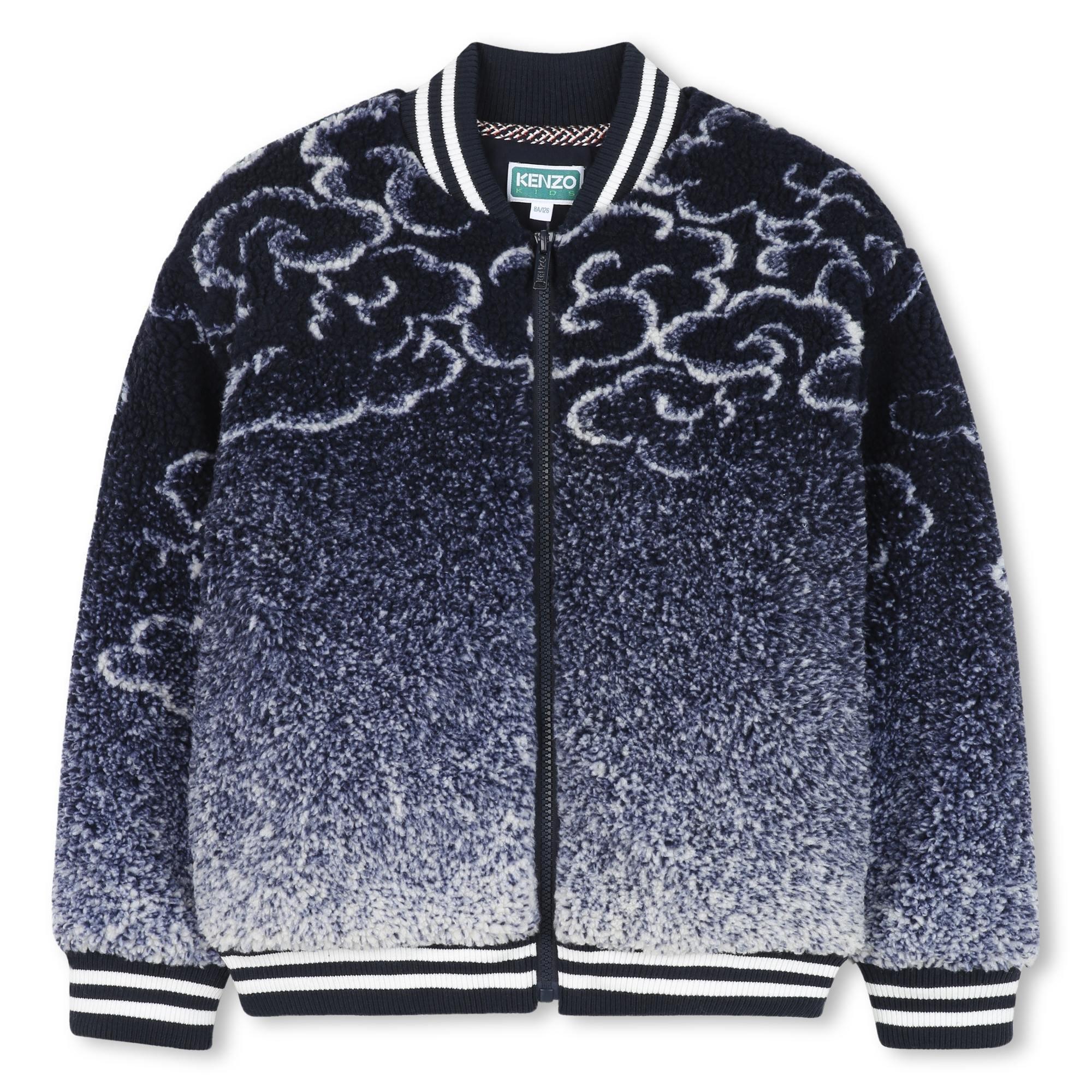 Grey 845 - Kenzo - Unisex Kids' Galaxy Space-Inspired Bomber Jacket - 1