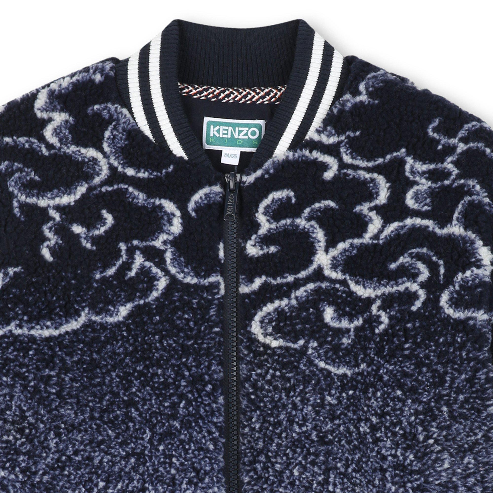 Grey 845 - Kenzo - Unisex Kids' Galaxy Bomber Jacket - 3