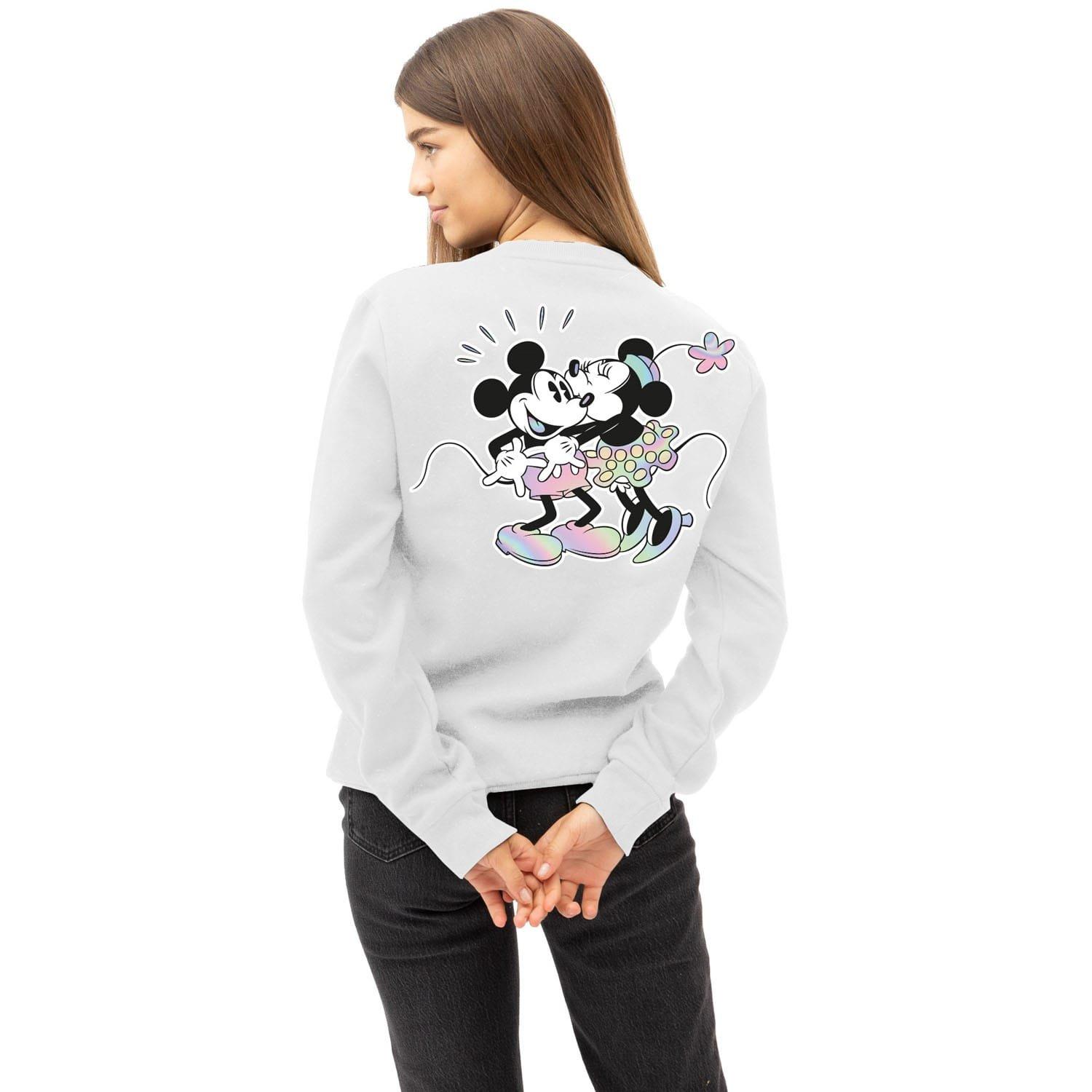 Grey - Disney - Minnie Mouse Crewneck Sweatshirt - 2