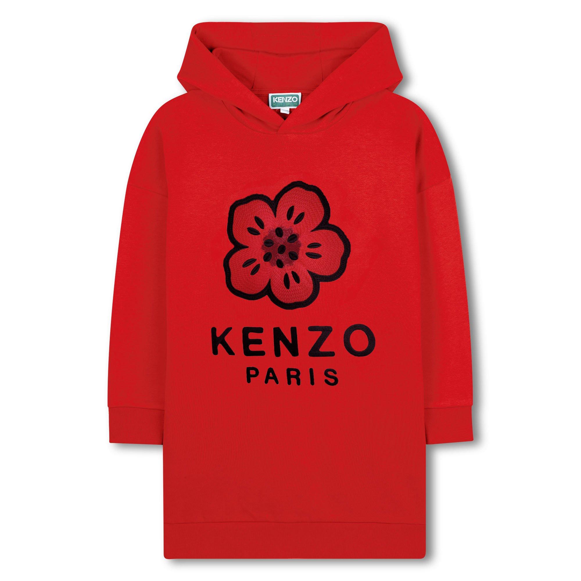 Red 968 - Kenzo - Unisex Kids' Poppy Jumper Dress - 1