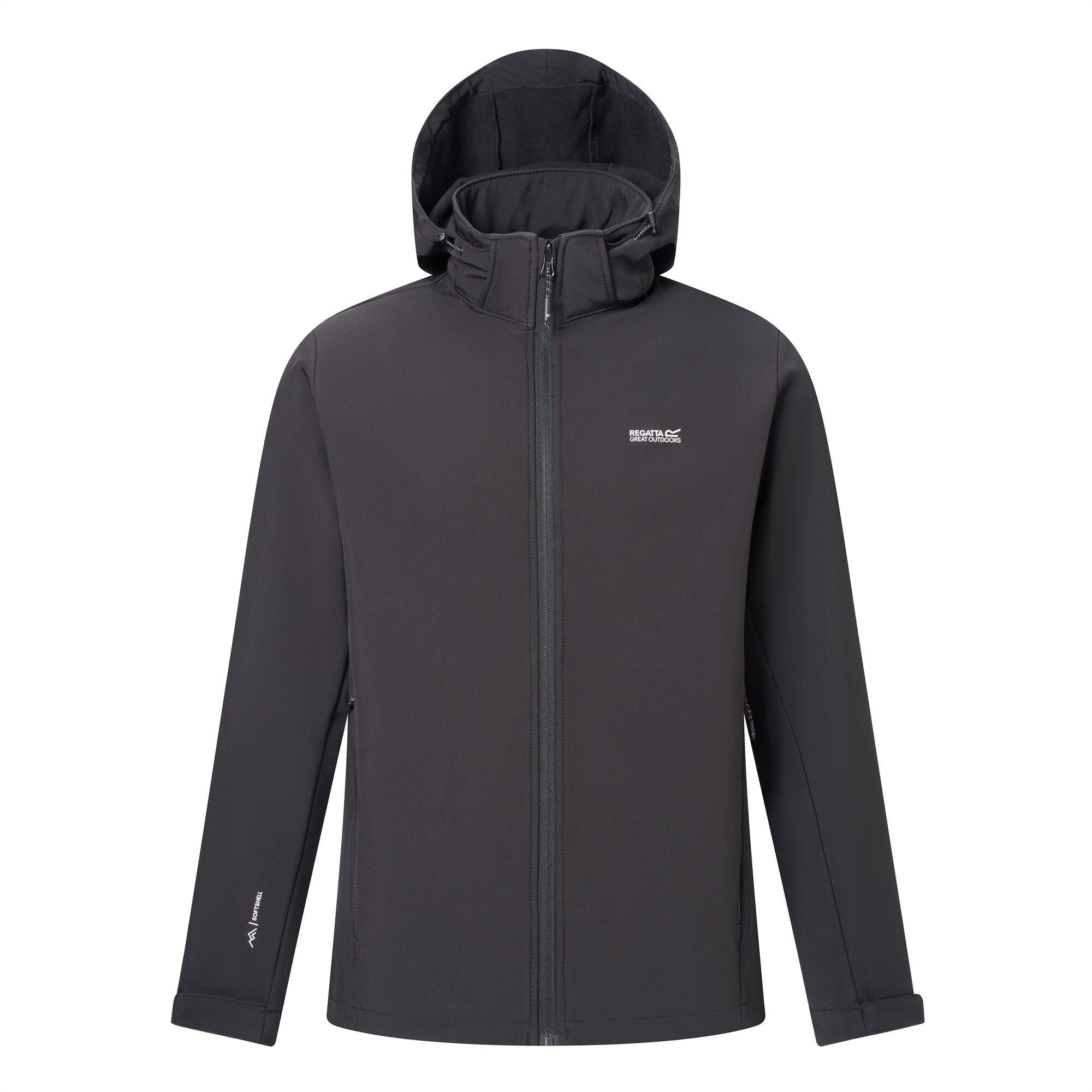 Black - Regatta - Mens Denvo Softshell Jacket - 9