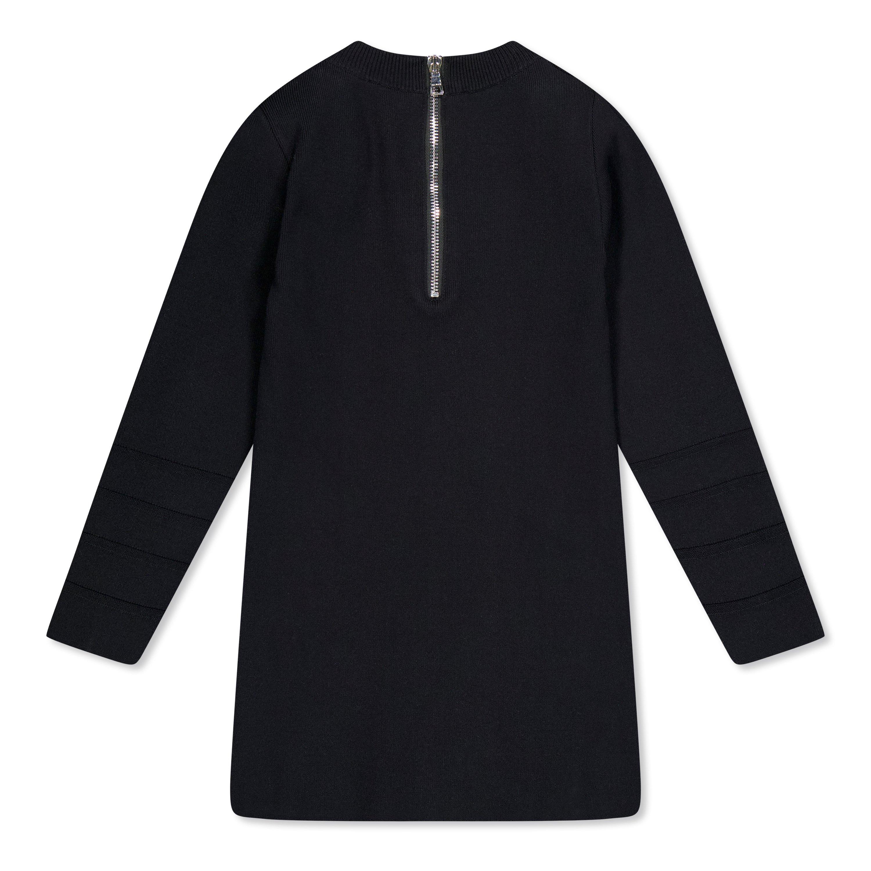 black - Balmain - Kids' Knitted Jumper Dress - 2