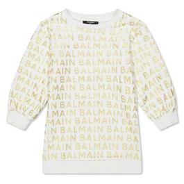 Balmain Logo Dress In99