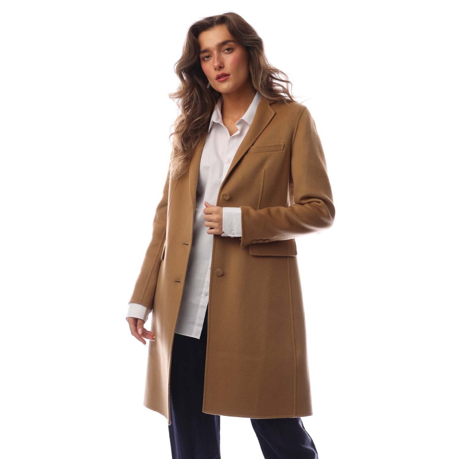 Emporio Armani Lapelled Mid-Length Coat